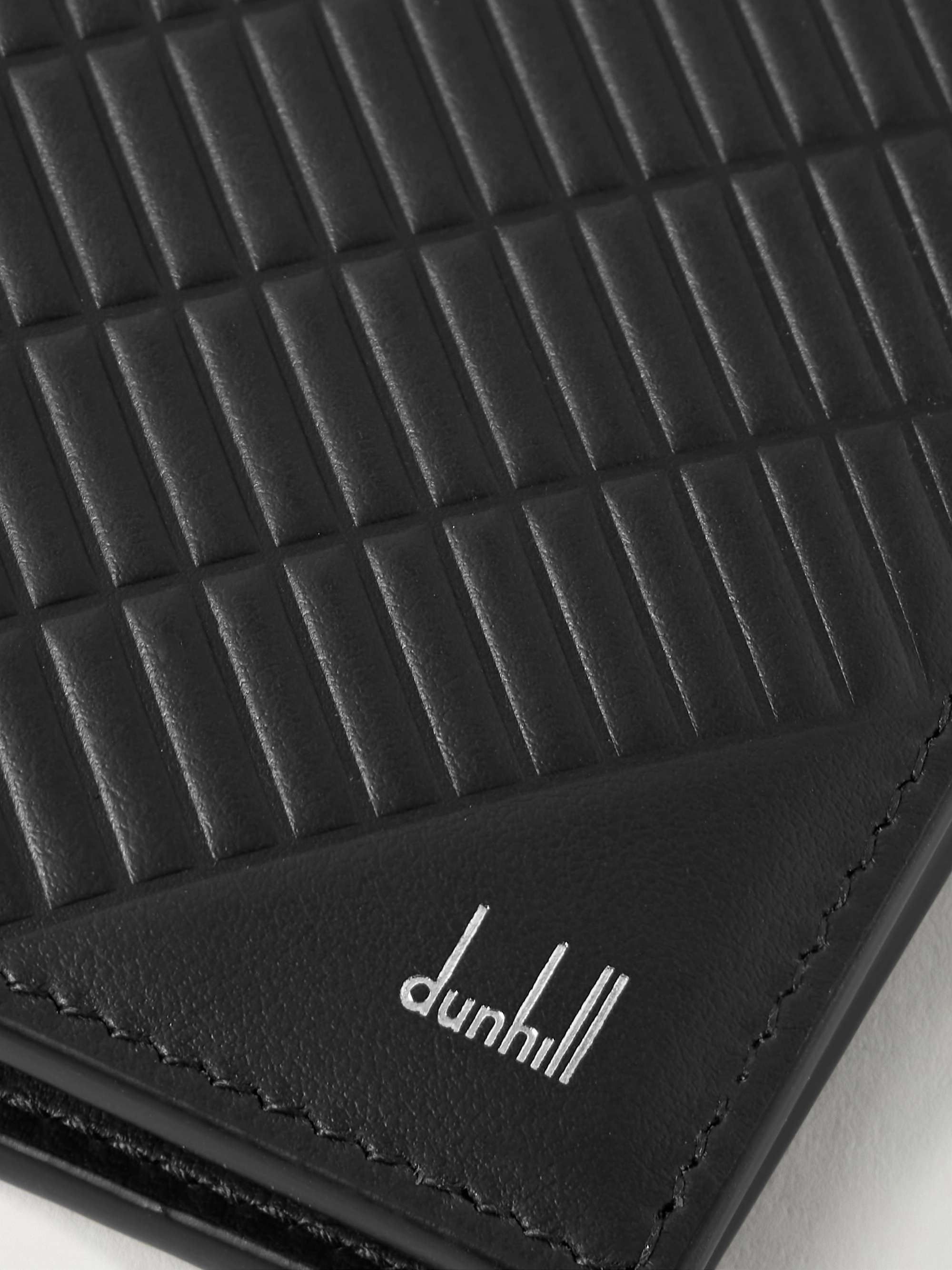 DUNHILL Contour Embossed Leather Billfold Wallet for Men | MR PORTER