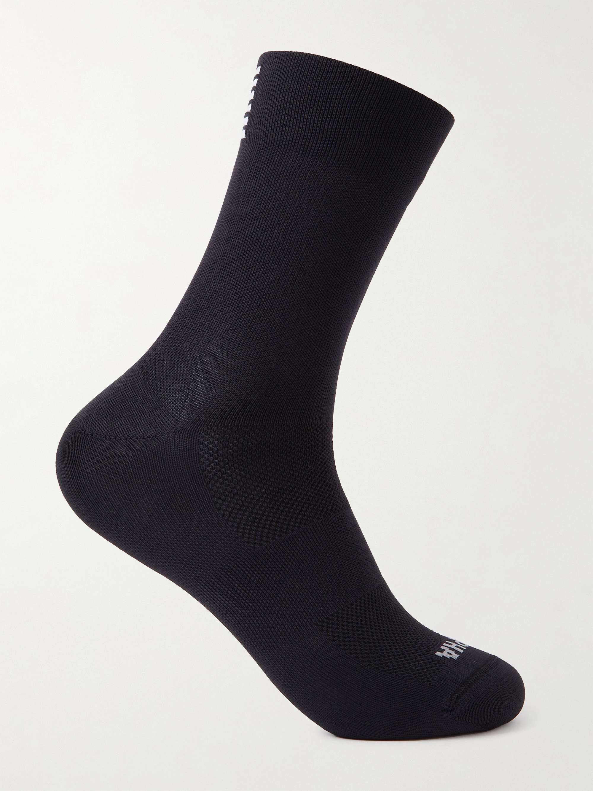RAPHA Pro Team Logo-Jacquard Stretch-Knit Cycling Socks for Men | MR PORTER