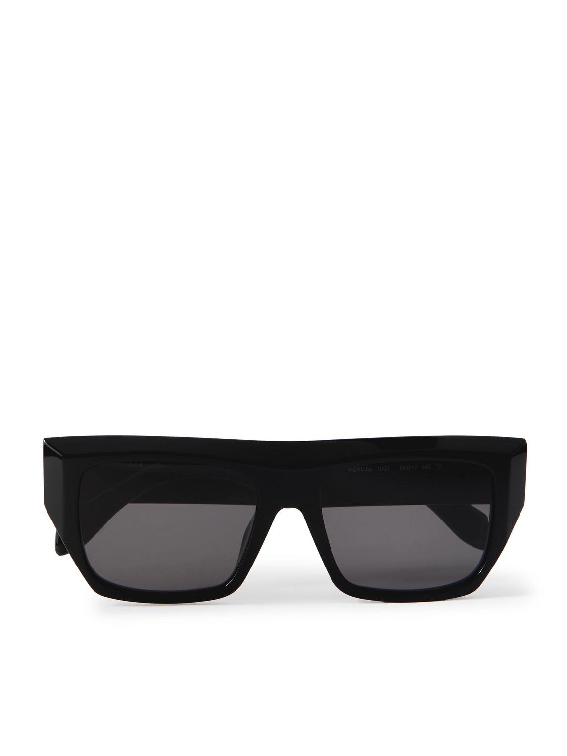 Shop Palm Angels Niland D-frame Acetate Sunglasses In Black