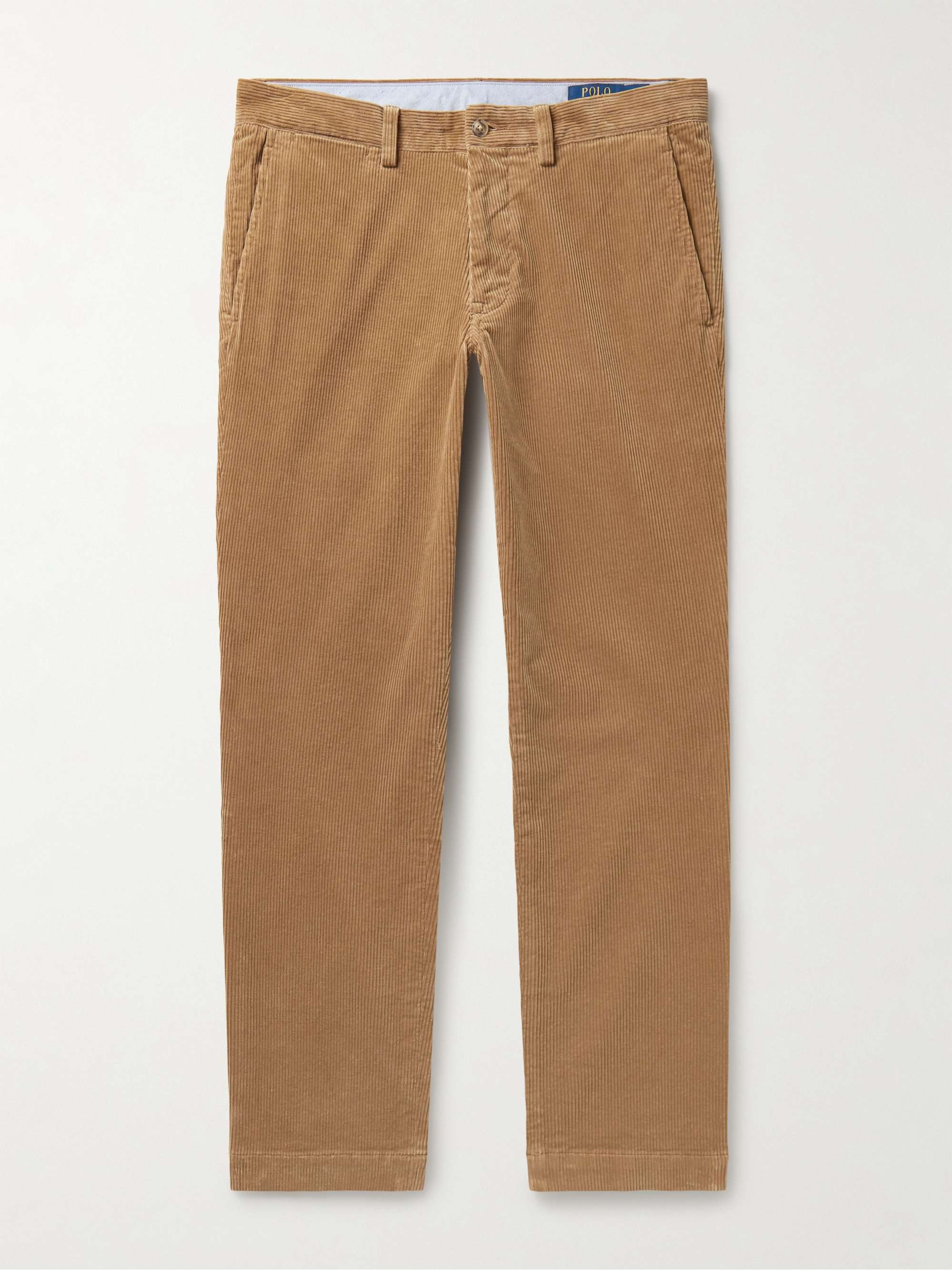 POLO RALPH LAUREN Bedford Slim-Fit Stretch-Cotton Corduroy Trousers for Men  | MR PORTER