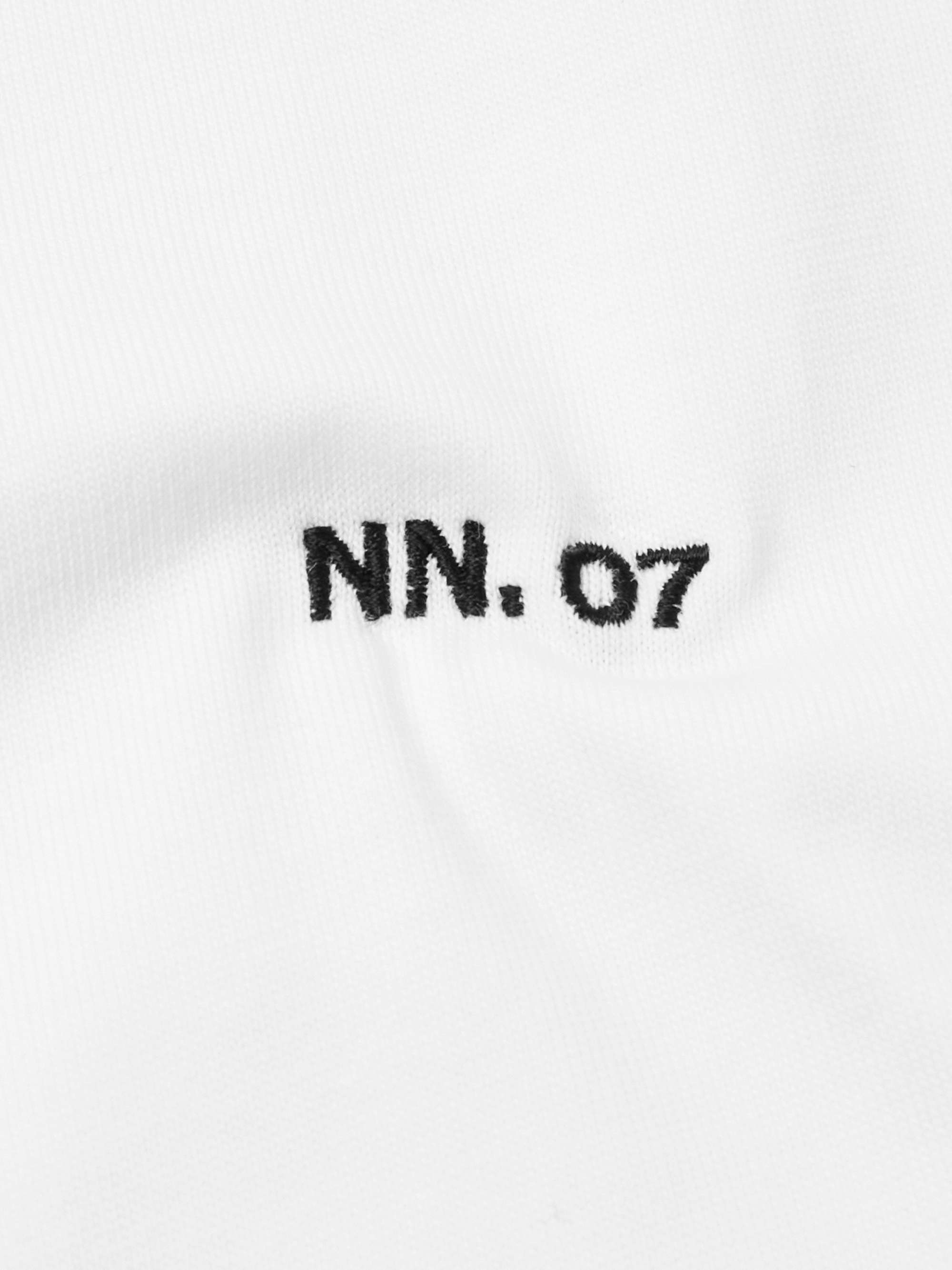 NN07 Adam Logo-Embroidered Pima Cotton-Jersey T-Shirt for Men | MR PORTER