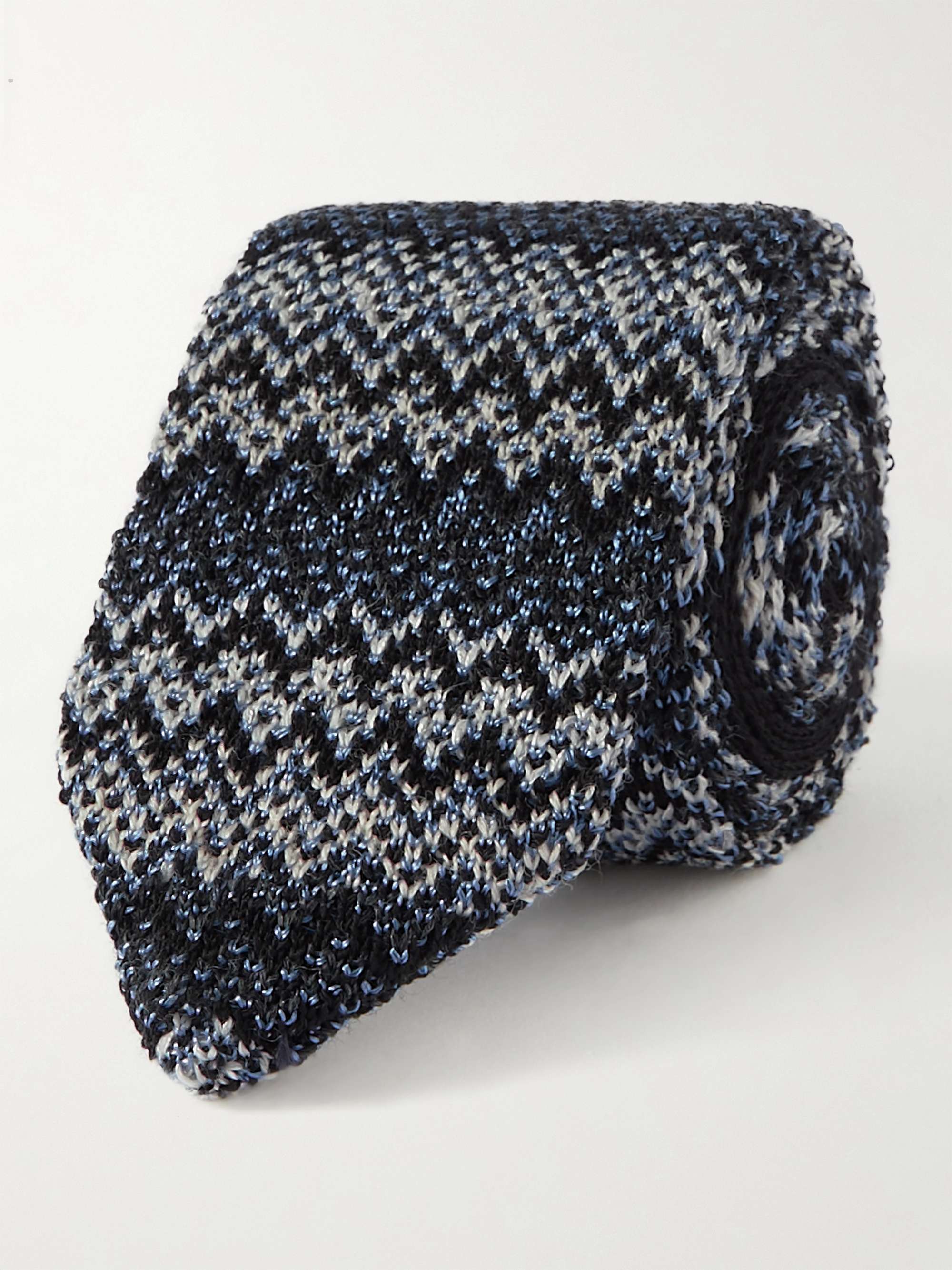 Cravatta in misto seta e lana crochet, 8,5 cm MISSONI da uomo | MR PORTER