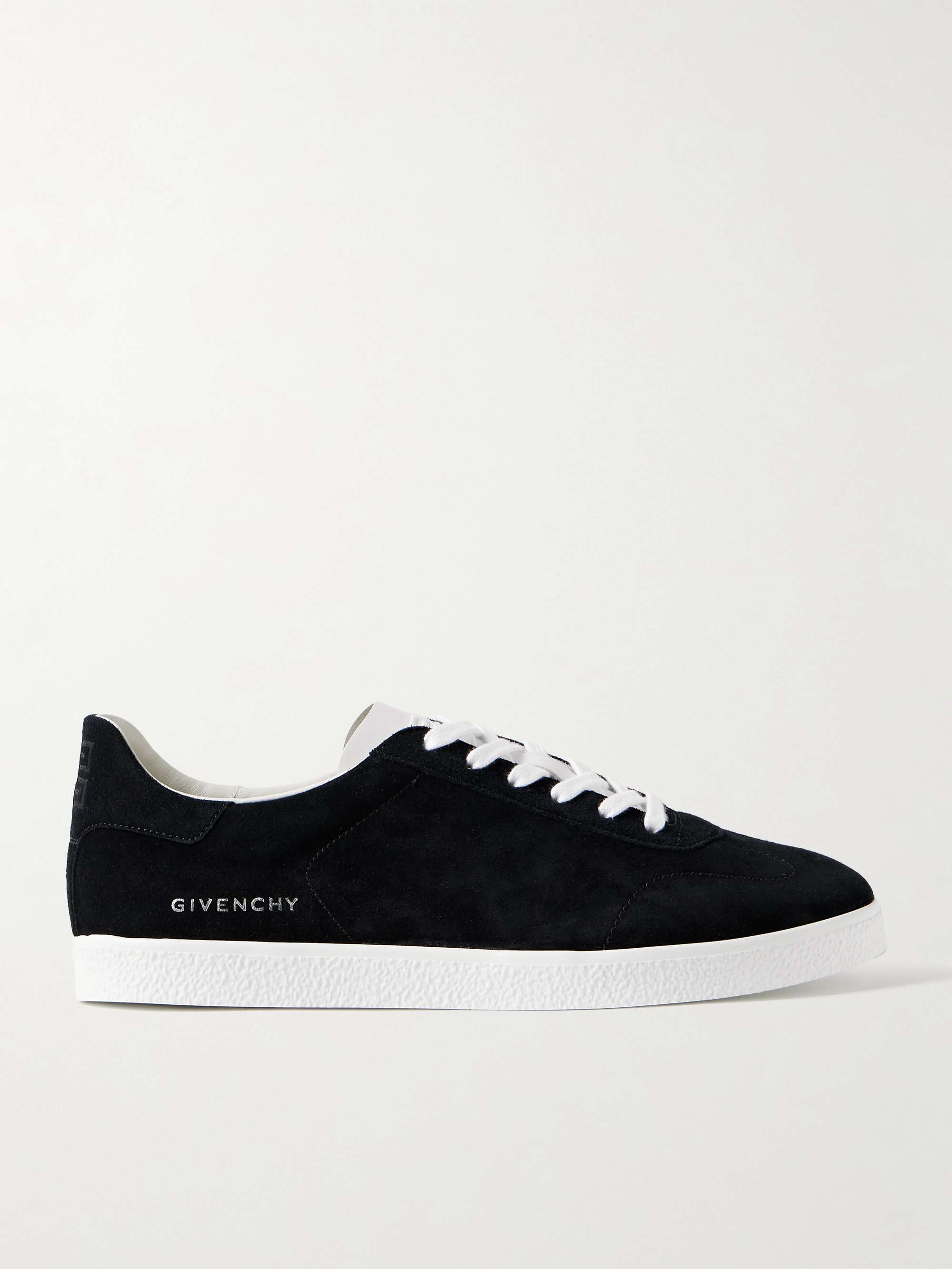 GIVENCHY Town Suede and Leather Sneakers for Men | MR PORTER