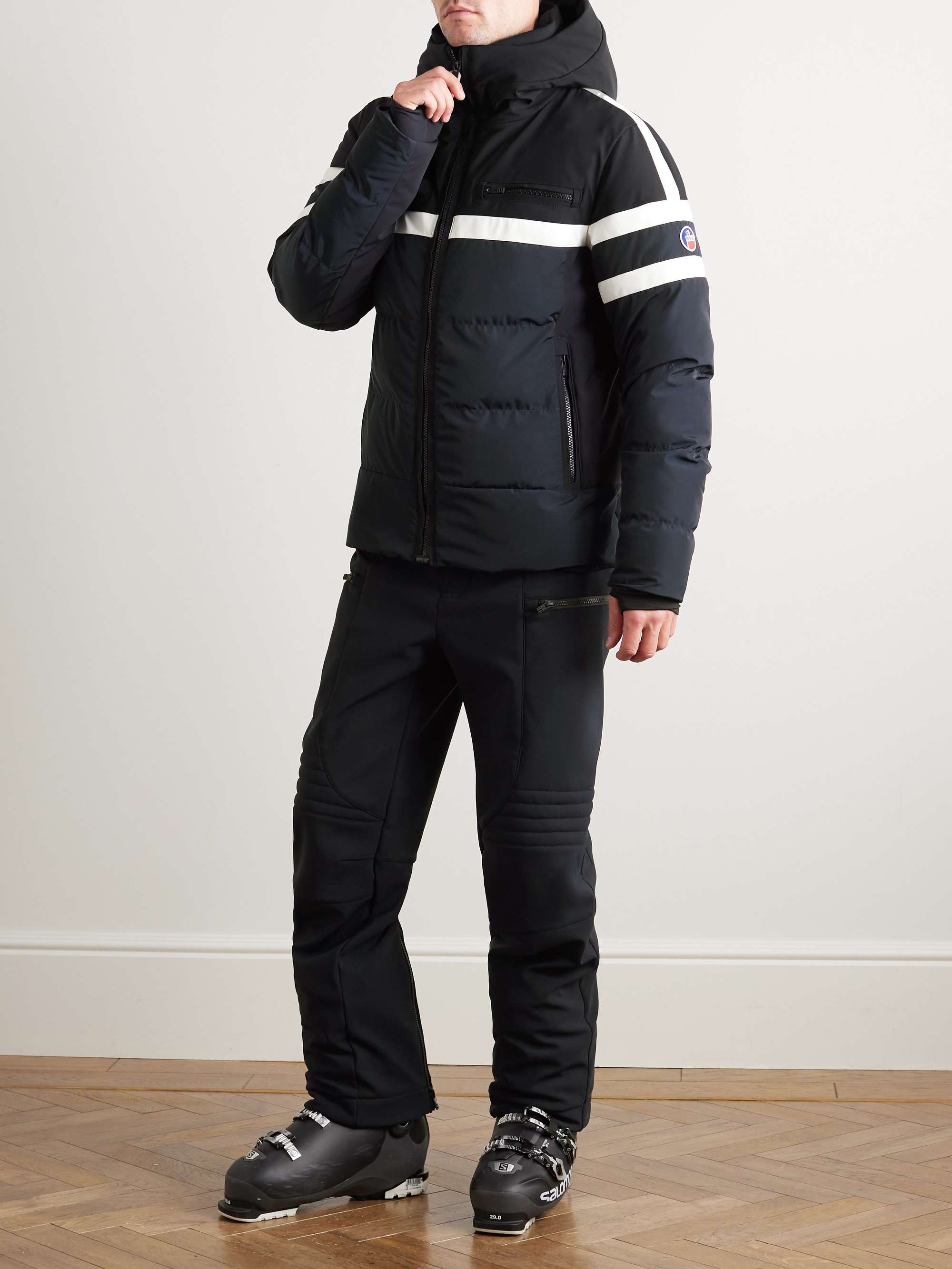 FUSALP Abelban Quilted Colour-Block Hooded Ski Jacket for Men | MR PORTER