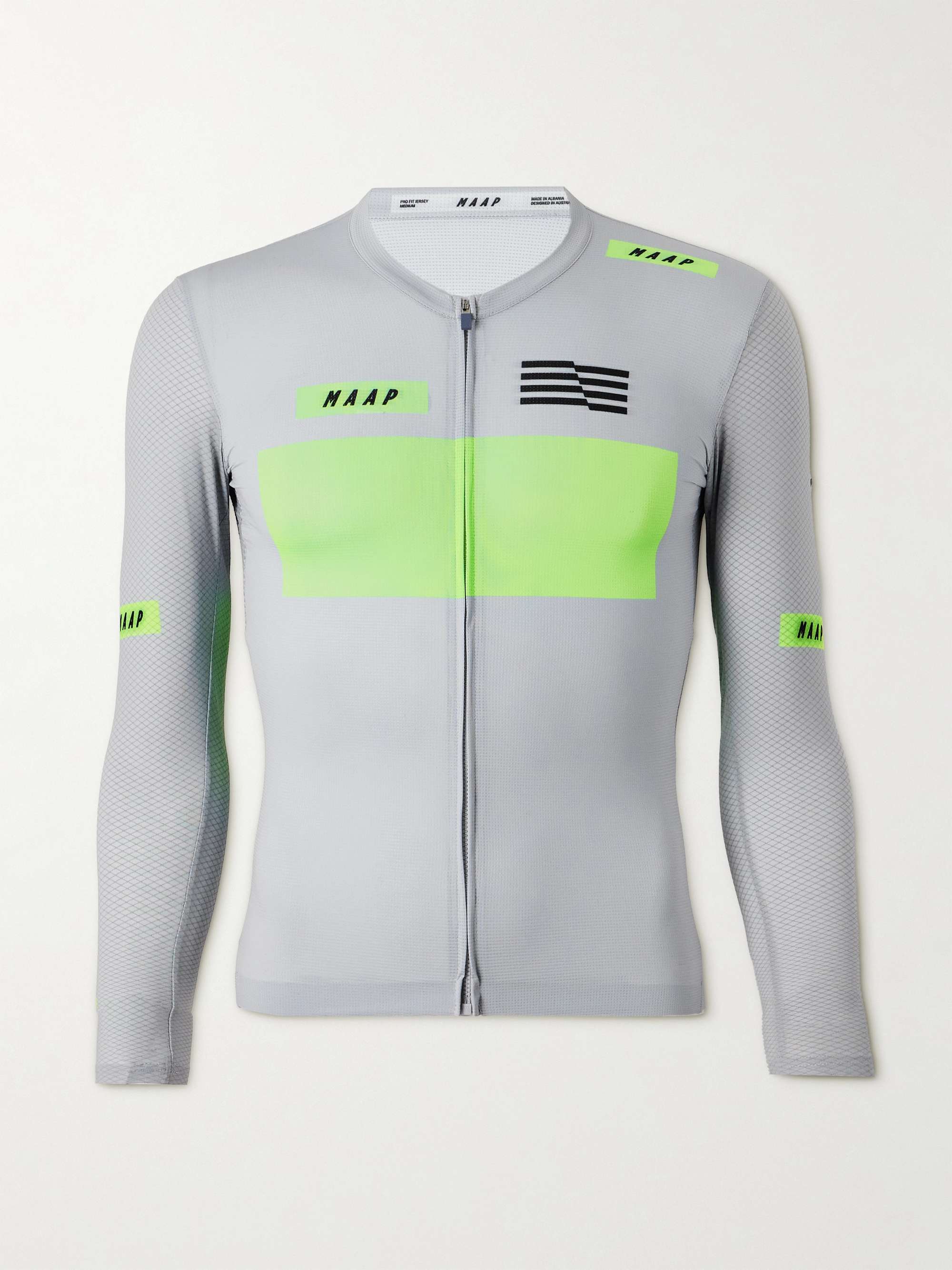 MAAP System Pro Air Logo-Print Stretch Recycled-Mesh Cycling Jersey for Men  | MR PORTER