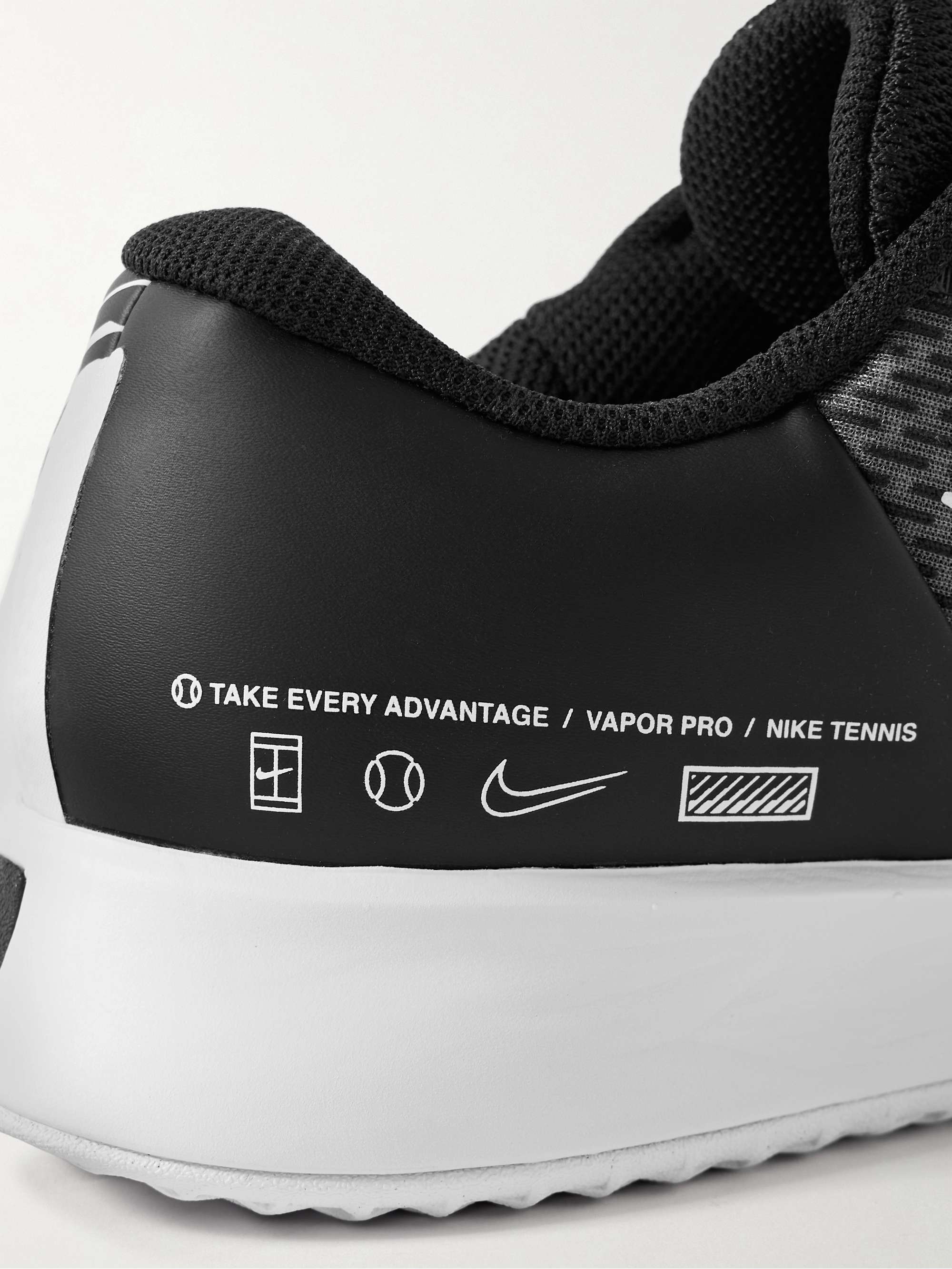 NIKE TENNIS NikeCourt Air Zoom Vapor Pro 2 Rubber-Trimmed Mesh Tennis  Sneakers for Men | MR PORTER
