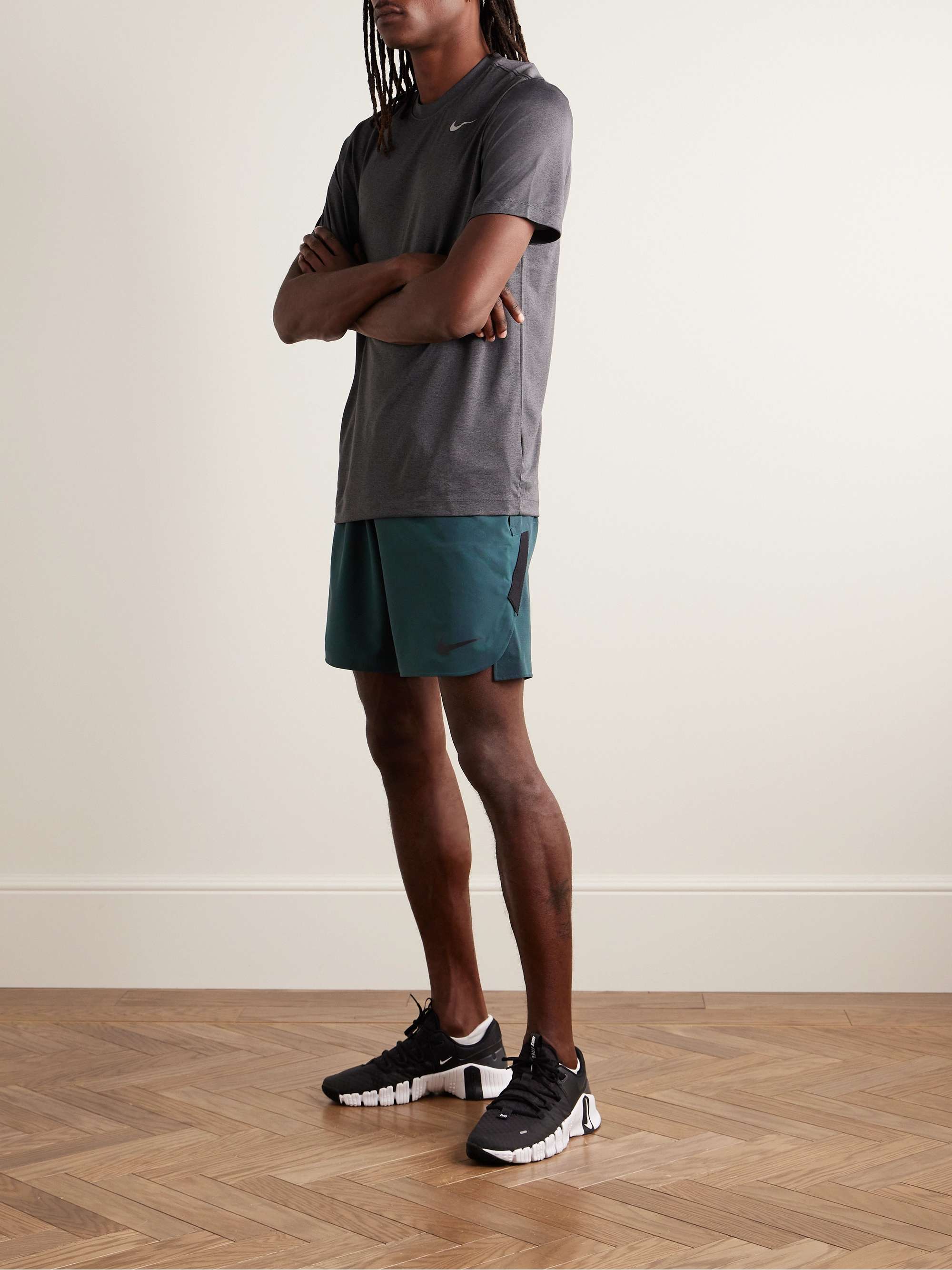 NIKE TRAINING Pro Flex Rep Straight-Leg Mesh-Trimmed Dri-FIT Shorts for Men  | MR PORTER