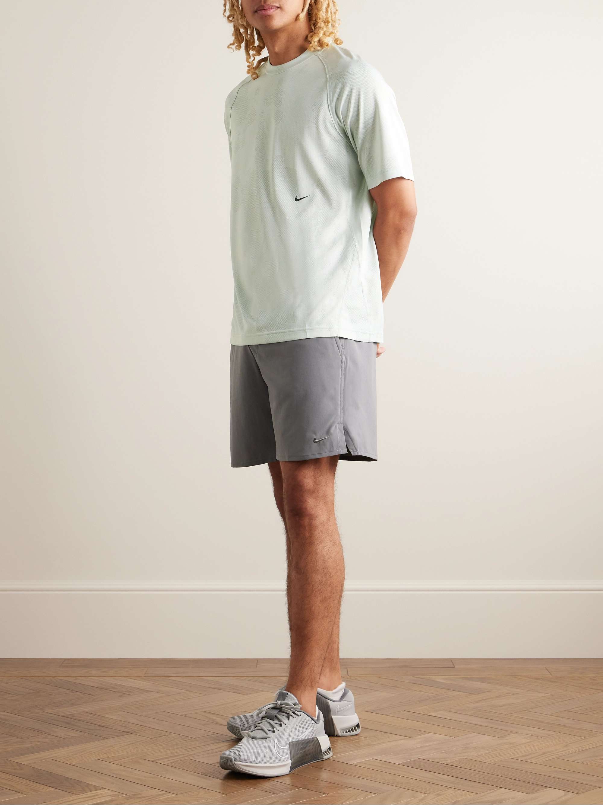 NIKE TRAINING APS Jacquard-Knit Dri-FIT ADV T-Shirt for Men | MR PORTER