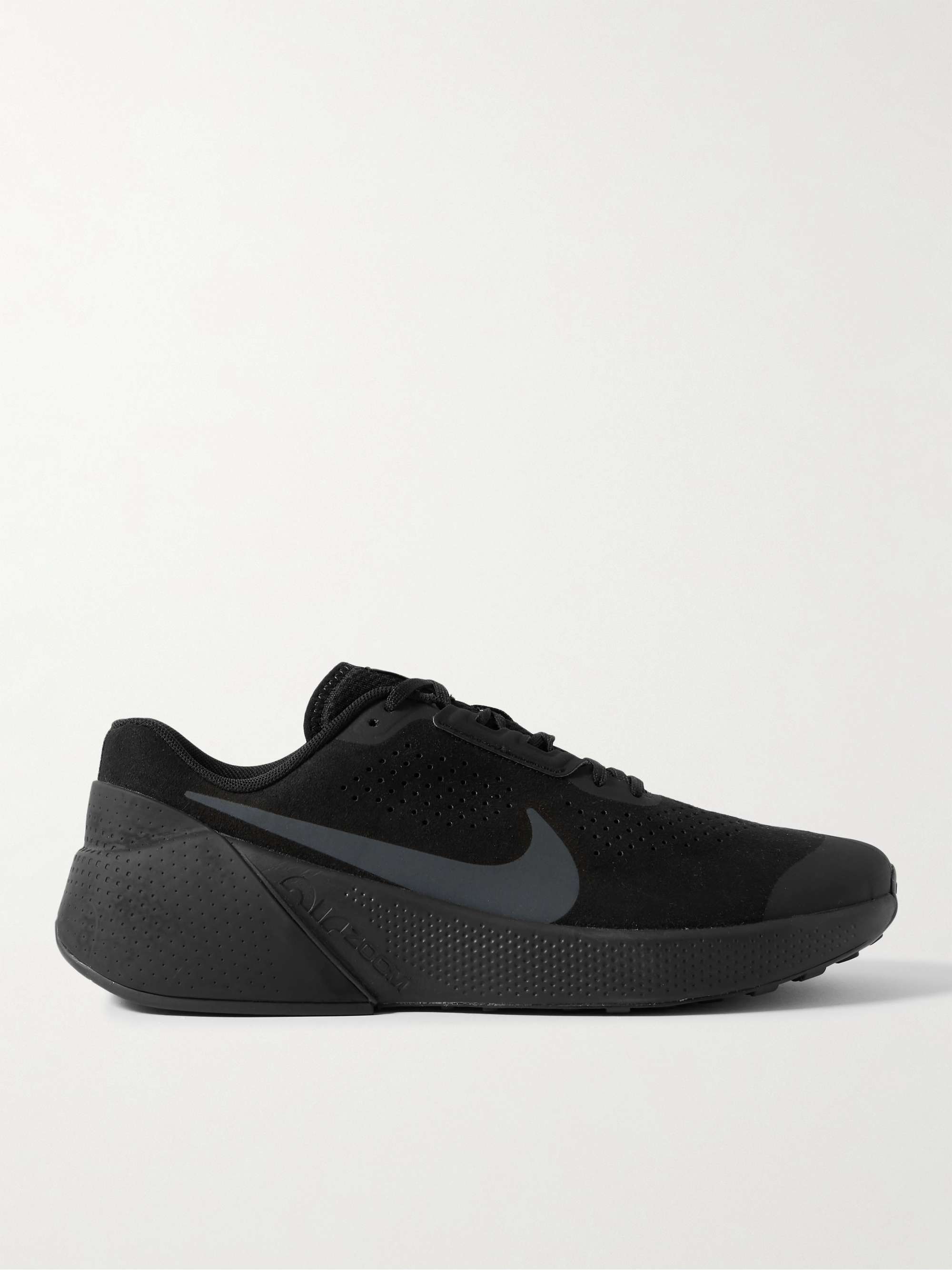 NIKE TRAINING Nike Air Zoom TR 1 Rubber-Trimmed Suede Sneakers for Men | MR  PORTER