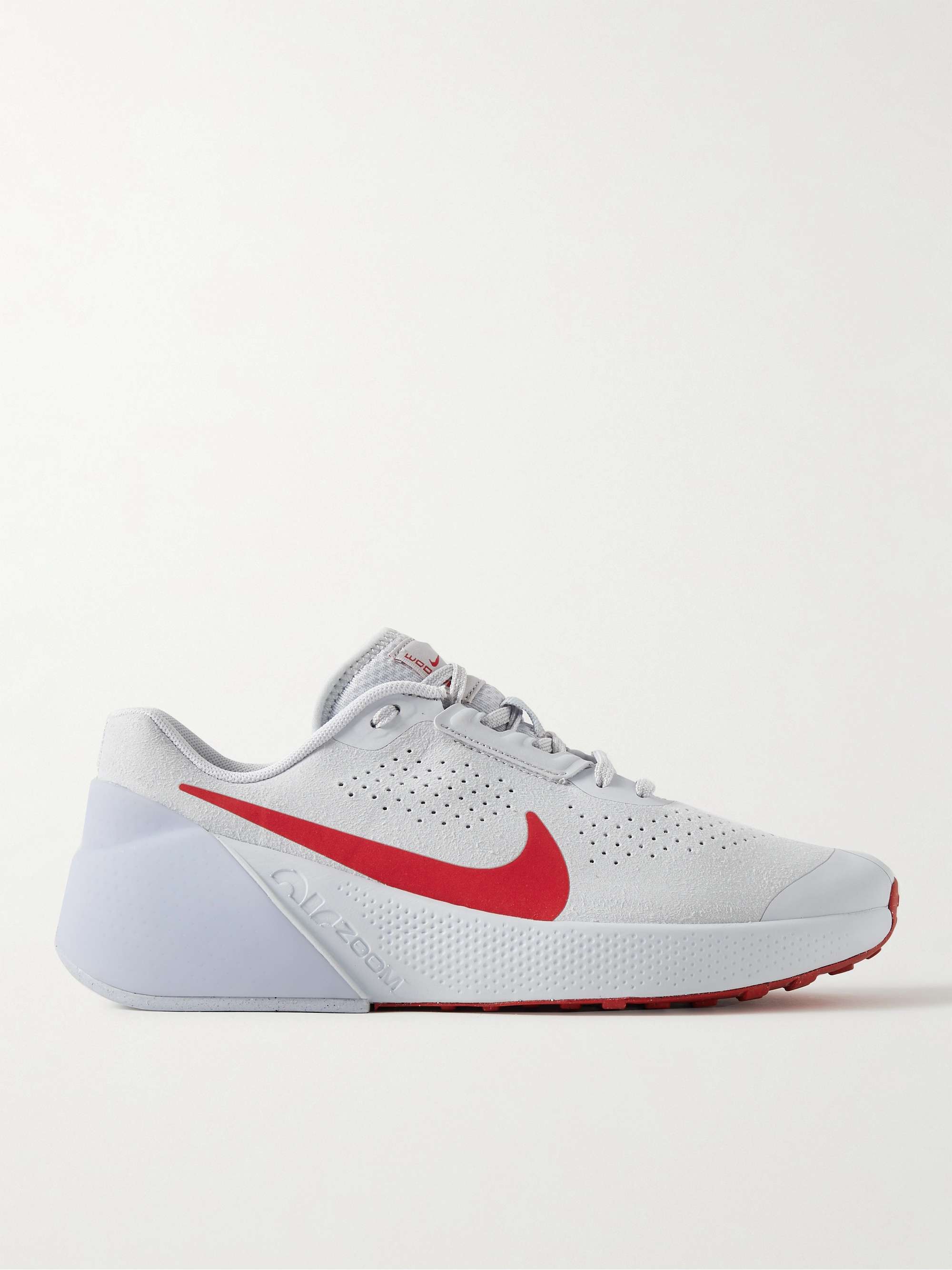 NIKE TRAINING Nike Air Zoom TR 1 Rubber-Trimmed Suede Sneakers for Men | MR  PORTER