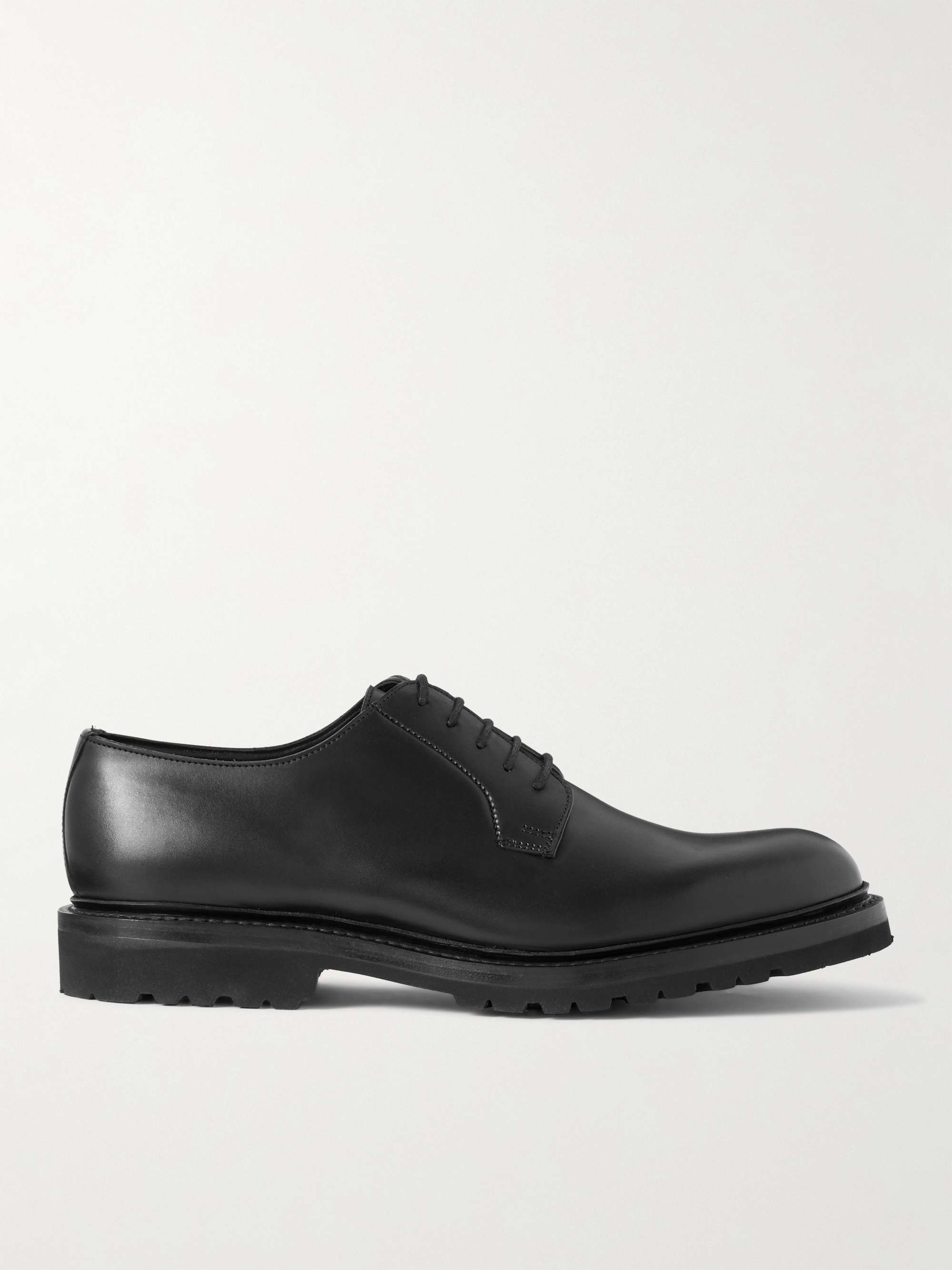 GEORGE CLEVERLEY Archie Leather Derby Shoes for Men | MR PORTER