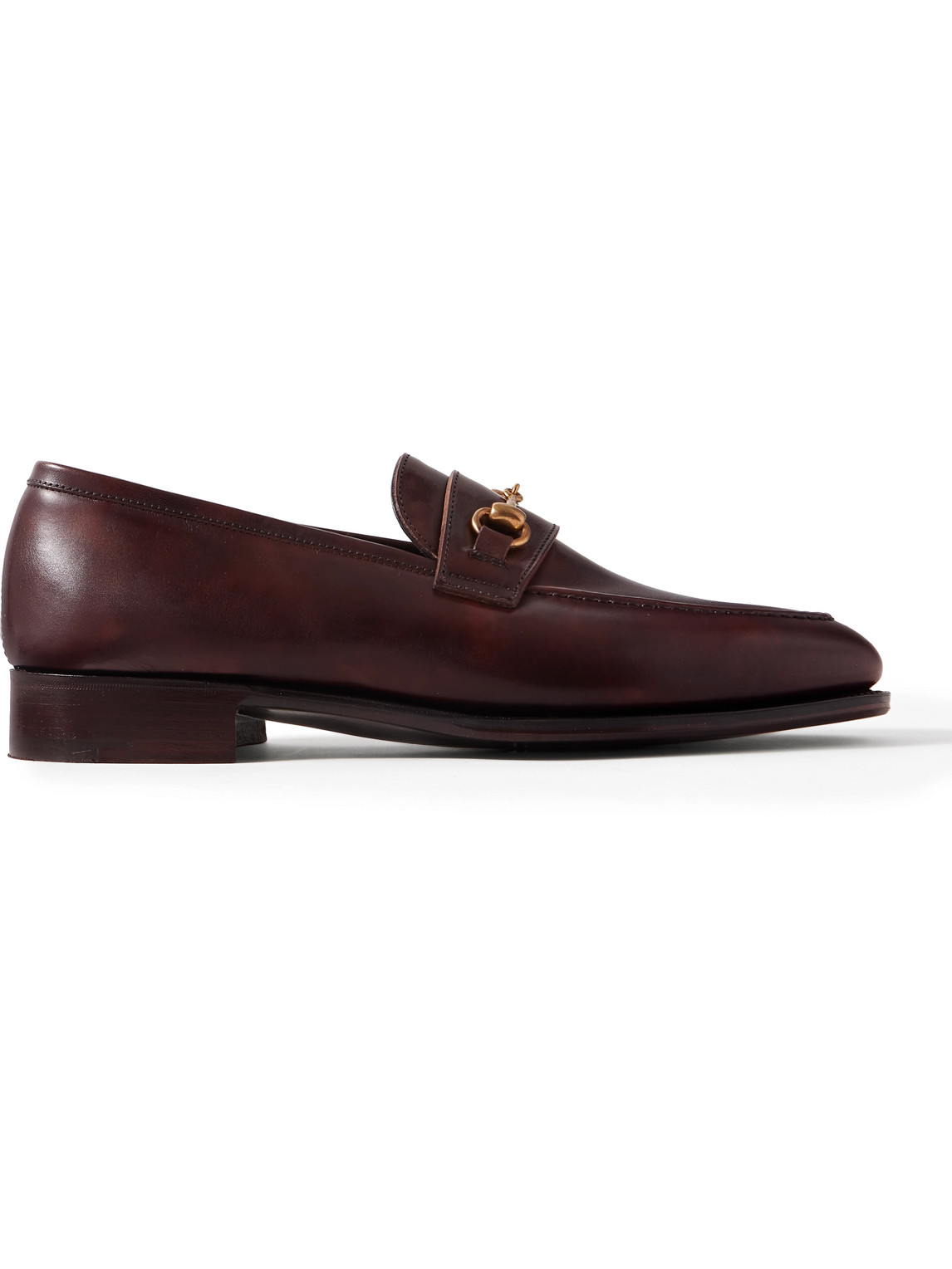 GEORGE CLEVERLEY COLONY HORSEBIT LEATHER LOAFERS