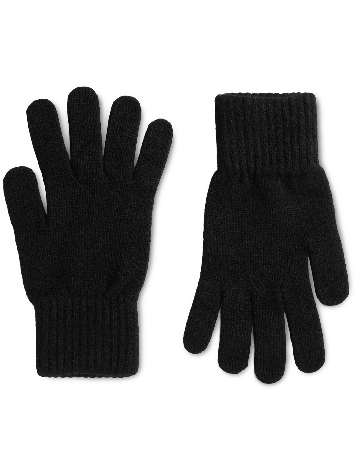 Anderson & Sheppard Cashmere Gloves In Black
