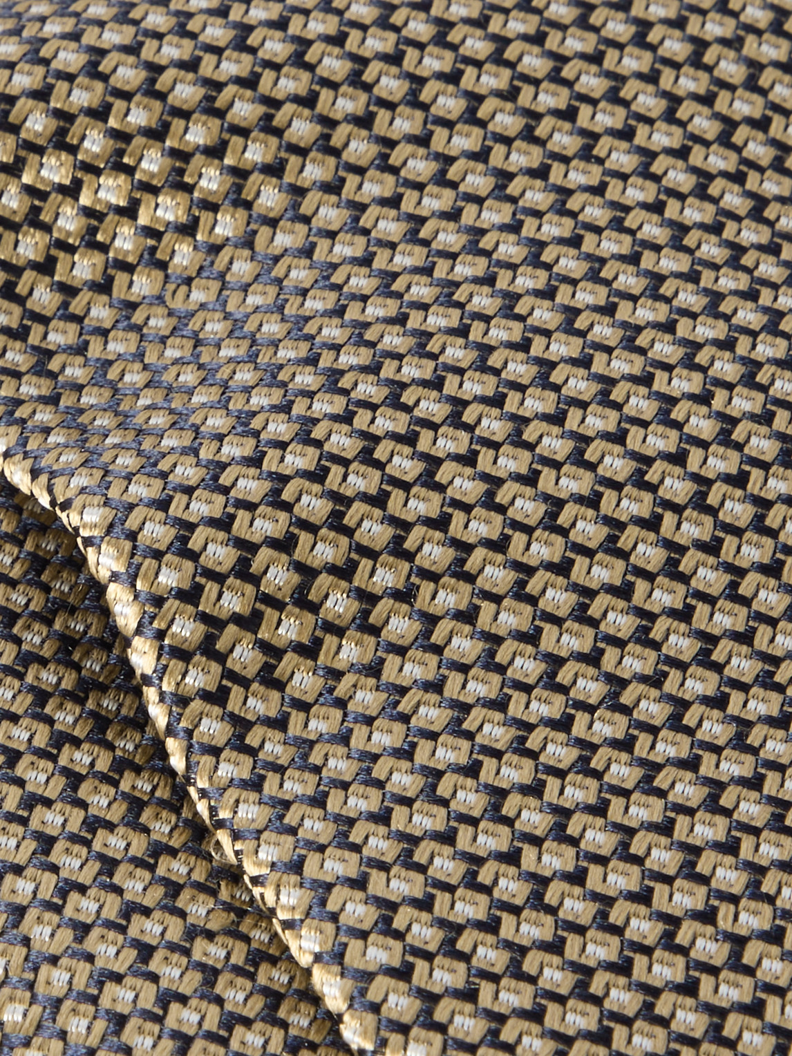 Shop Brioni 8cm Silk-jacquard Tie In Gold
