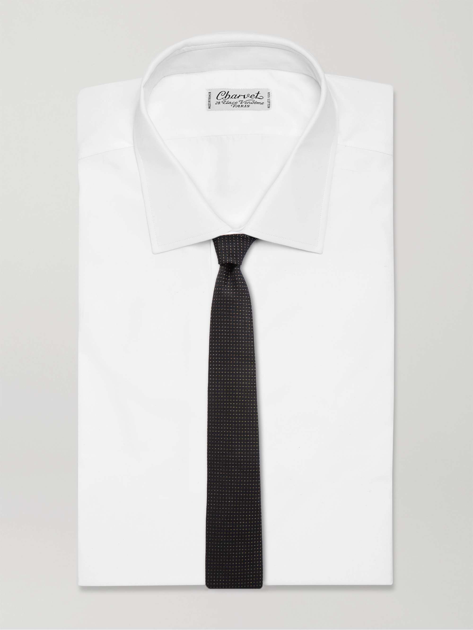 BRIONI 8cm Metallic Silk-Blend Jacquard Tie for Men | MR PORTER