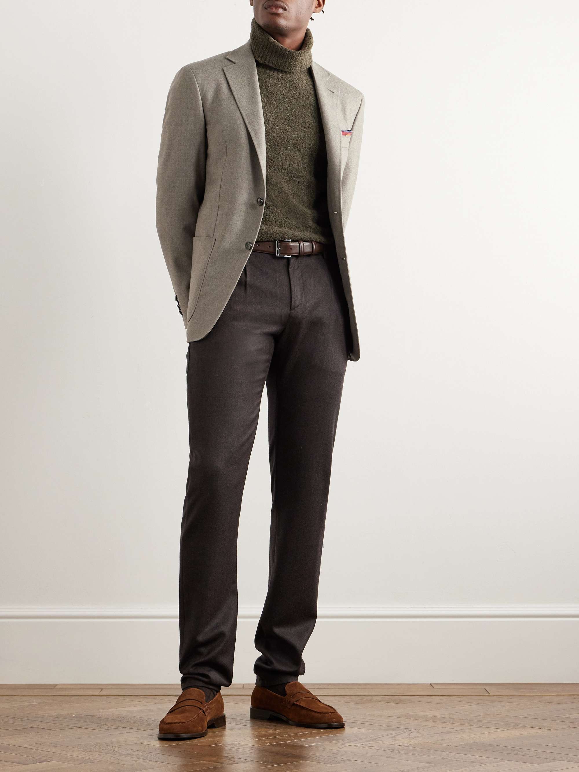 CANALI Kei Wool Blazer for Men | MR PORTER