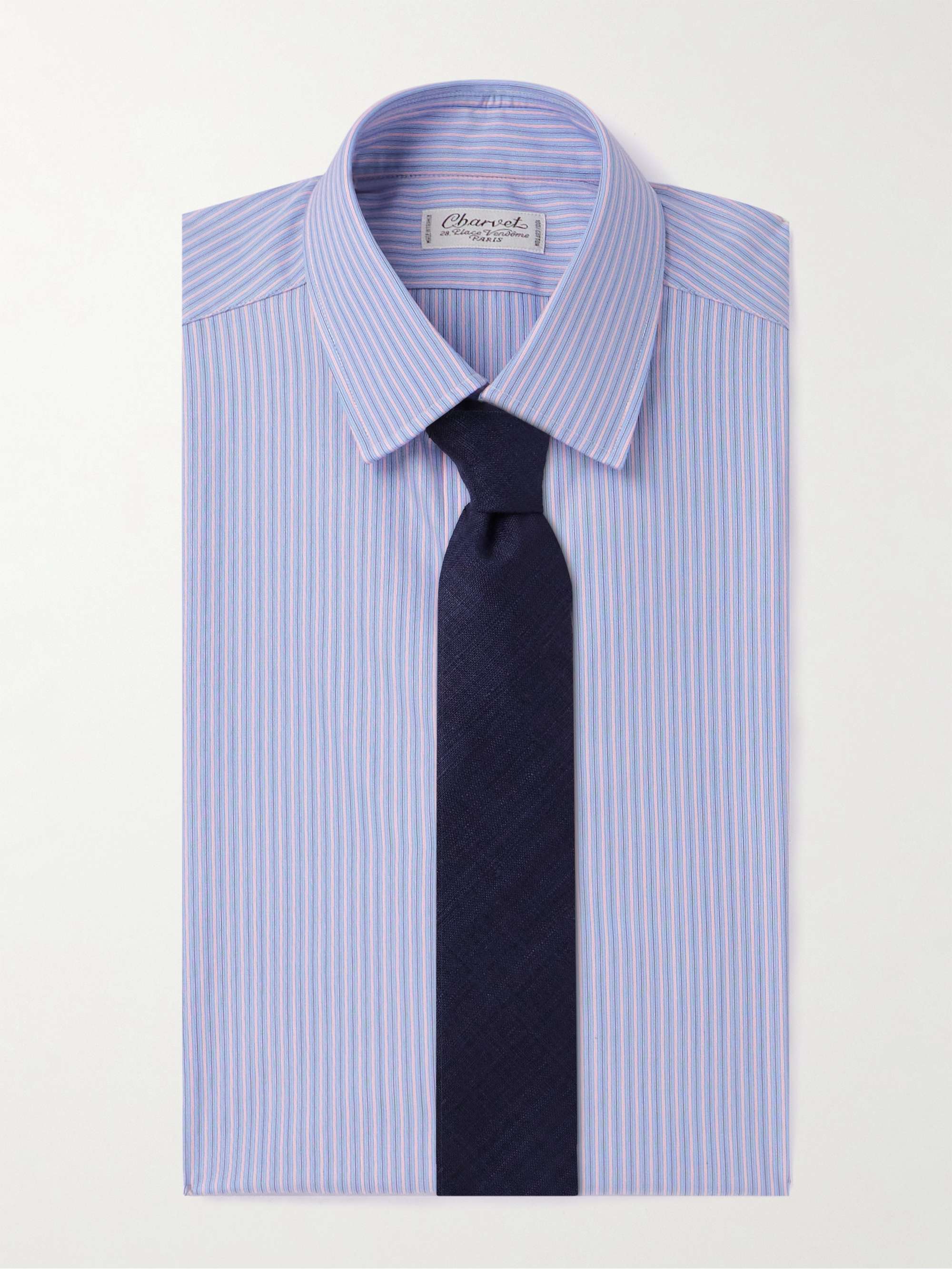 Charvet Place Vendome boys blue offers dress Shirt