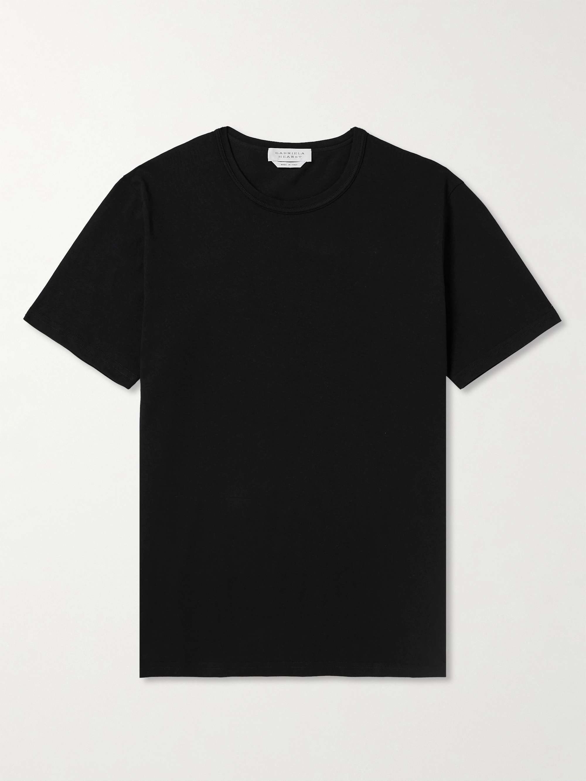 GABRIELA HEARST Bandeira Cotton-Jersey T-Shirt for Men | MR PORTER