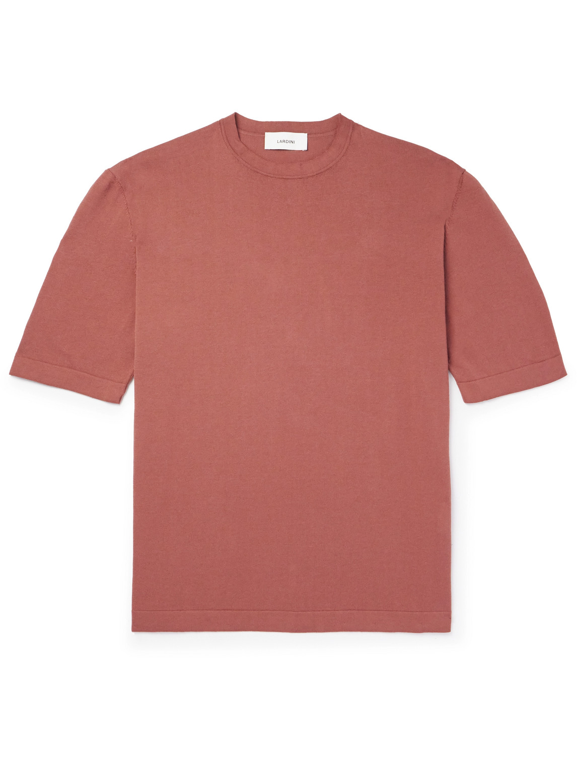Lardini Cotton T-shirt In Pink