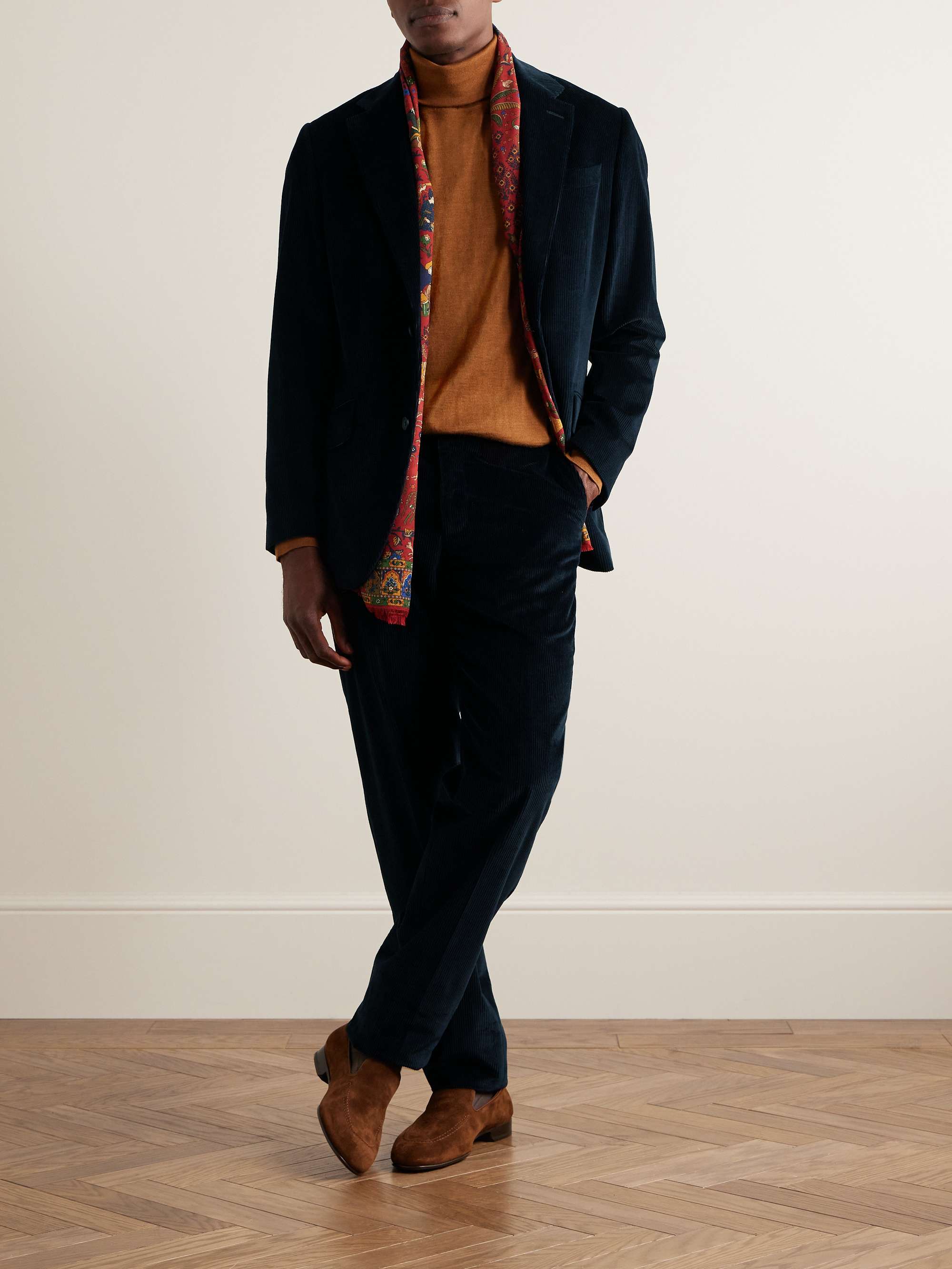 RICHARD JAMES Slim-Fit Unstructured Cotton-Corduroy Suit Jacket for Men |  MR PORTER