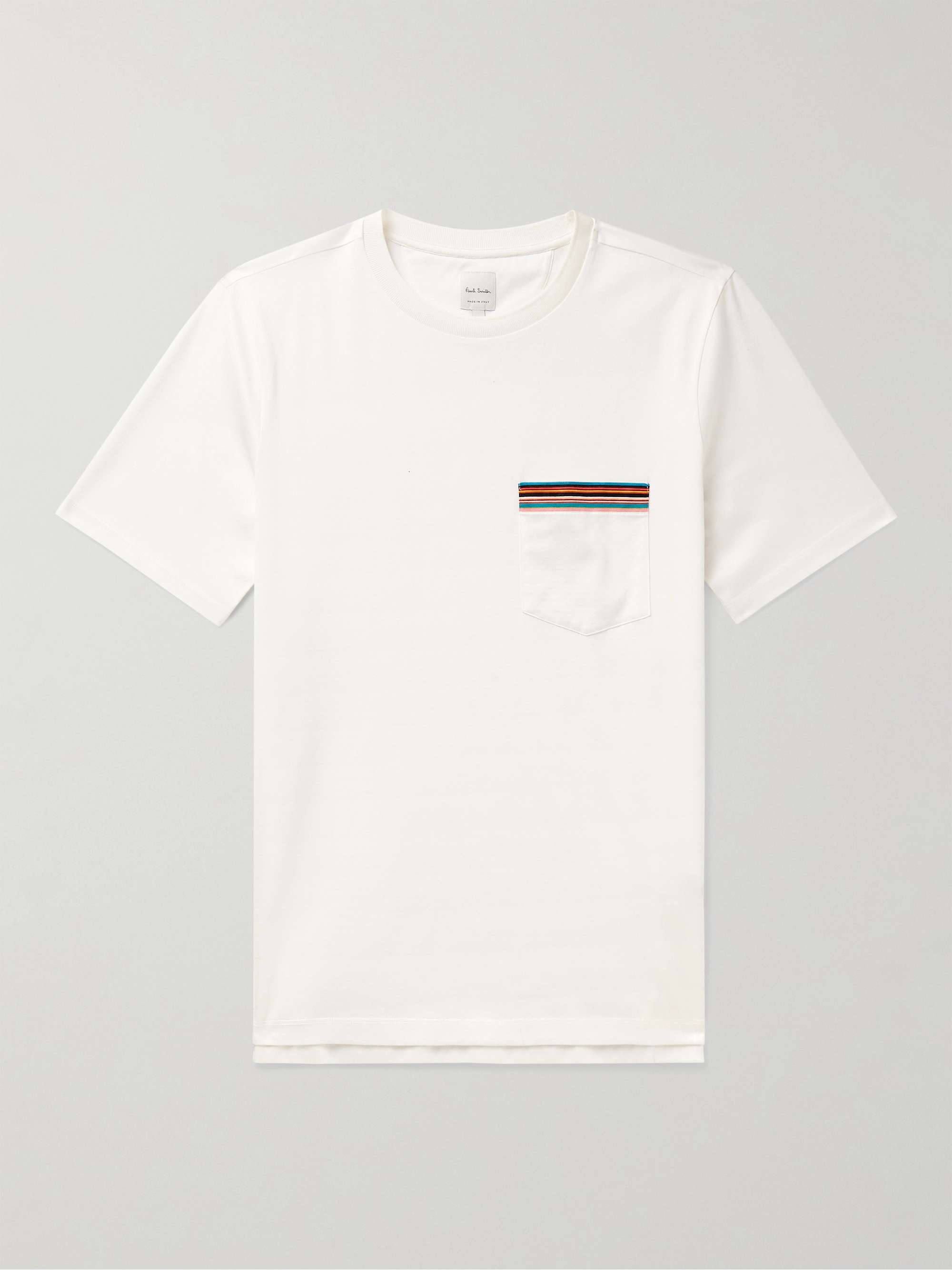 PAUL SMITH Striped Cotton-Jersey T-Shirt for Men | MR PORTER