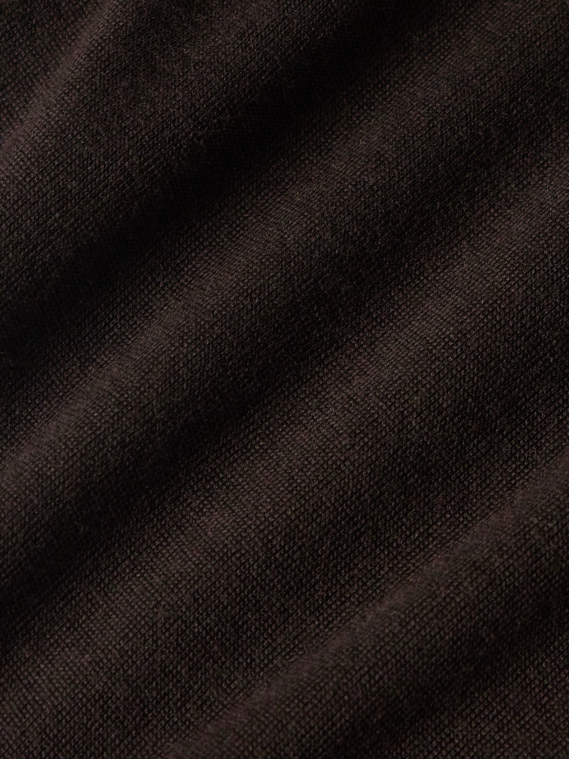 Shop Paul Smith Slim-fit Merino Wool Sweater In Brown