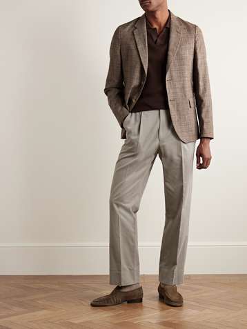 Buy Paul Smith Wide-leg Pleated Linen Trousers Uk/us 38 - Neutrals At 60%  Off | Editorialist