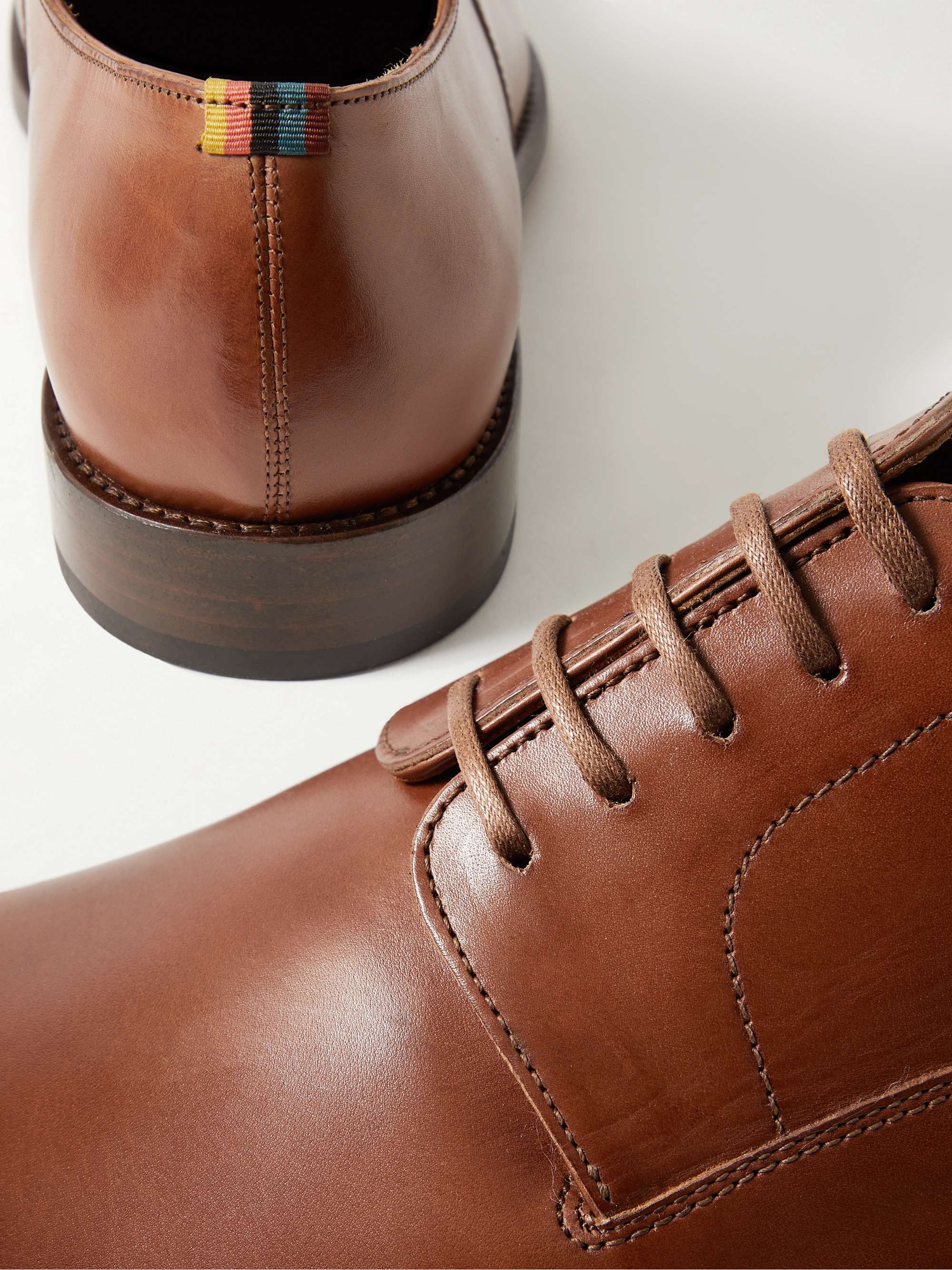 PAUL SMITH Fes Leather Derby Shoes for Men | MR PORTER