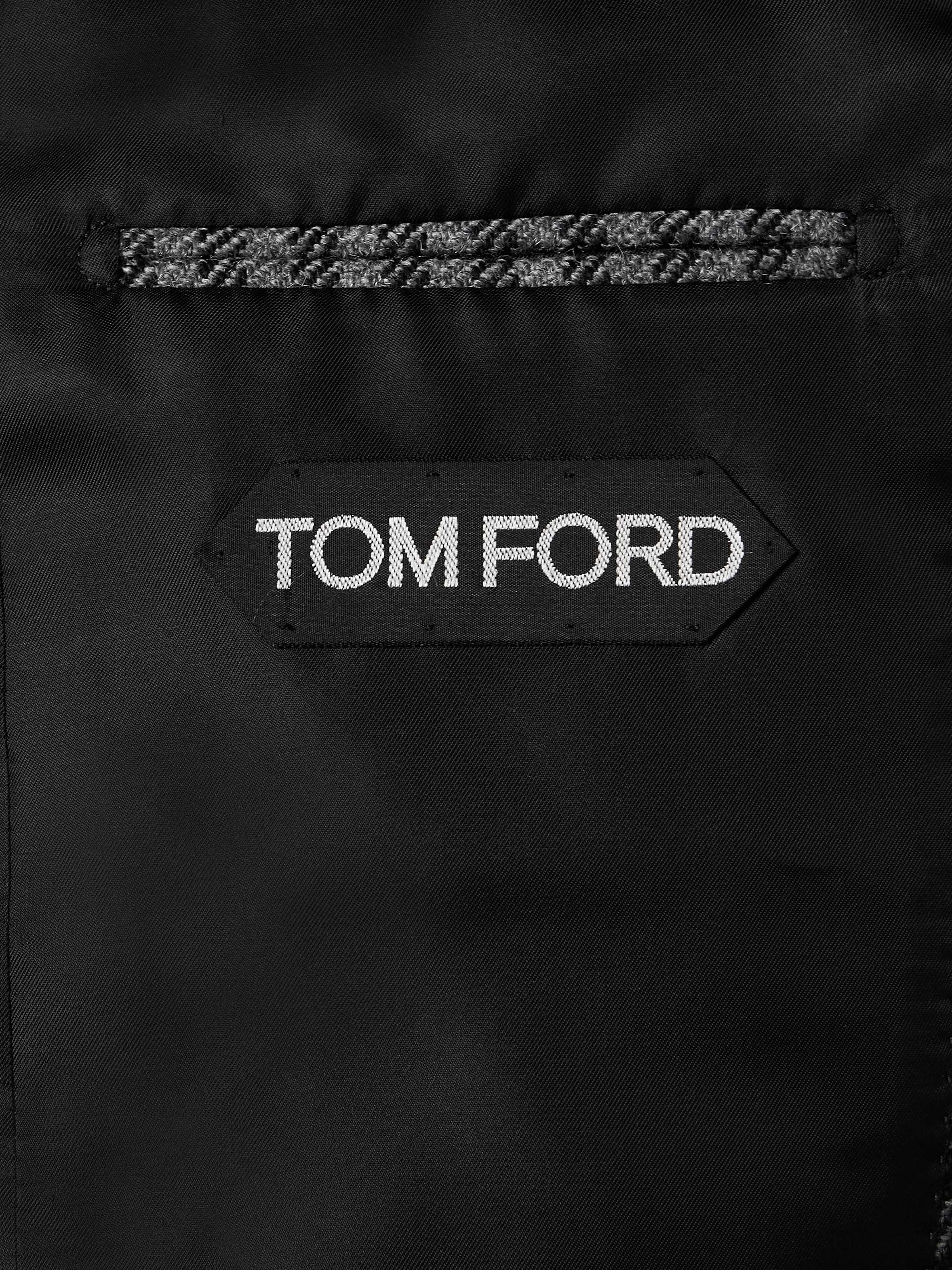 TOM FORD O'Connor Slim-Fit Gingham Wool, Mohair and Cashmere-Blend Suit ...