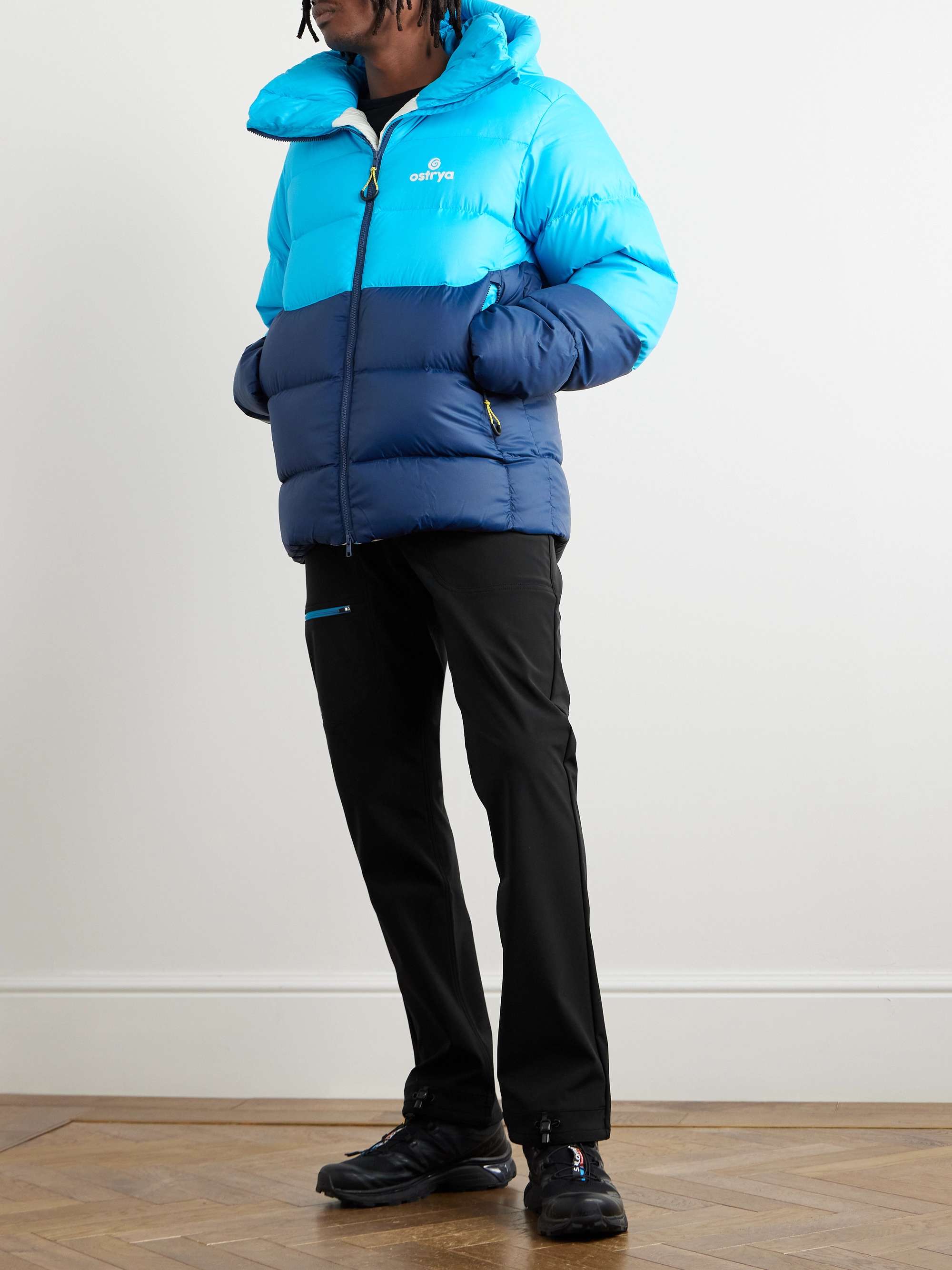 OSTRYA Alpine Straight-Leg Logo-Print Stretch-Nylon Trousers for Men | MR  PORTER
