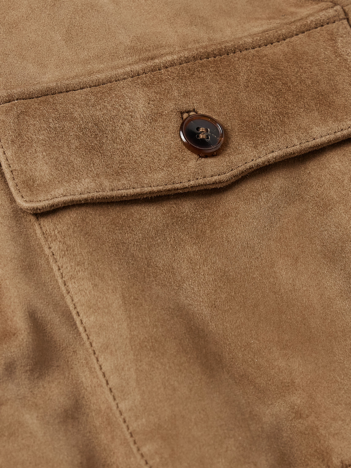Shop Sid Mashburn Suede Bomber Jacket In Unknown
