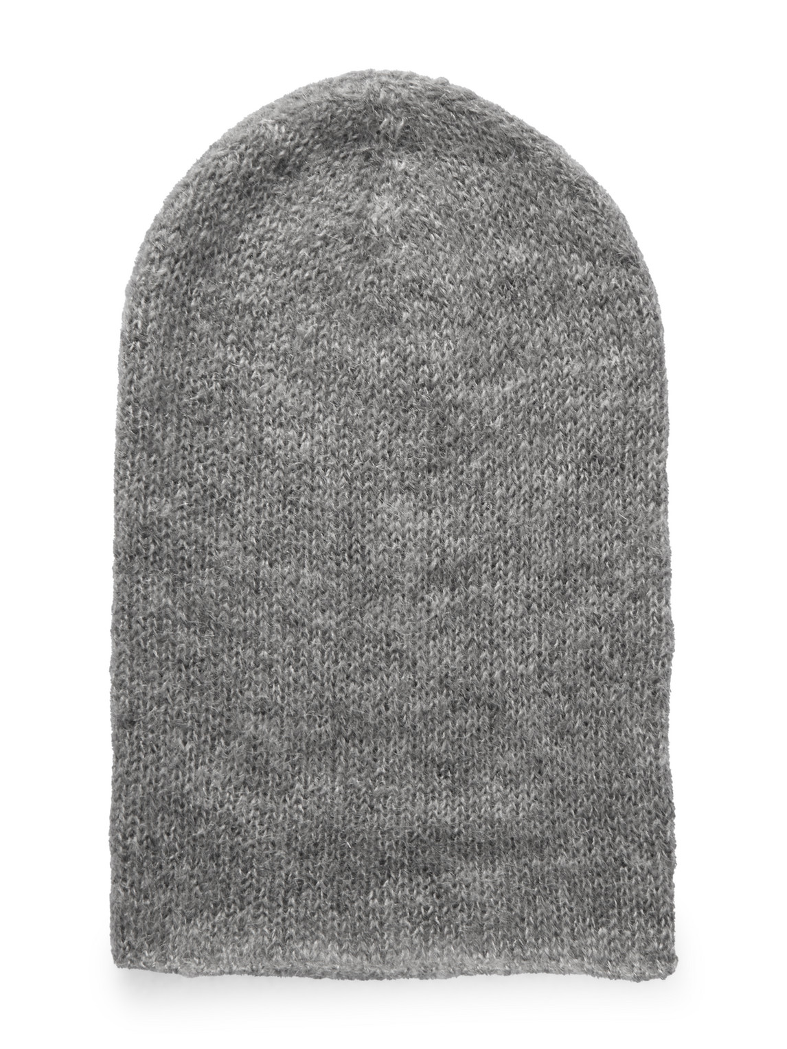 Massimo Alba Clayde Mohair And Silk-blend Beanie In Grey