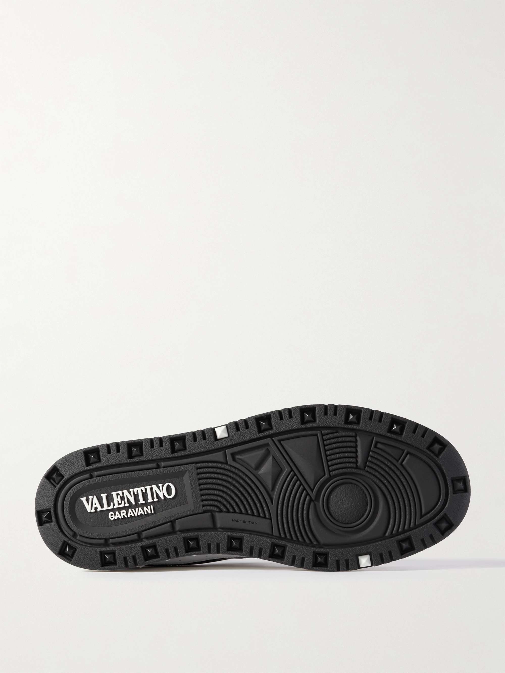 VALENTINO GARAVANI Valentino Garavani Leather Sneakers for Men | MR PORTER