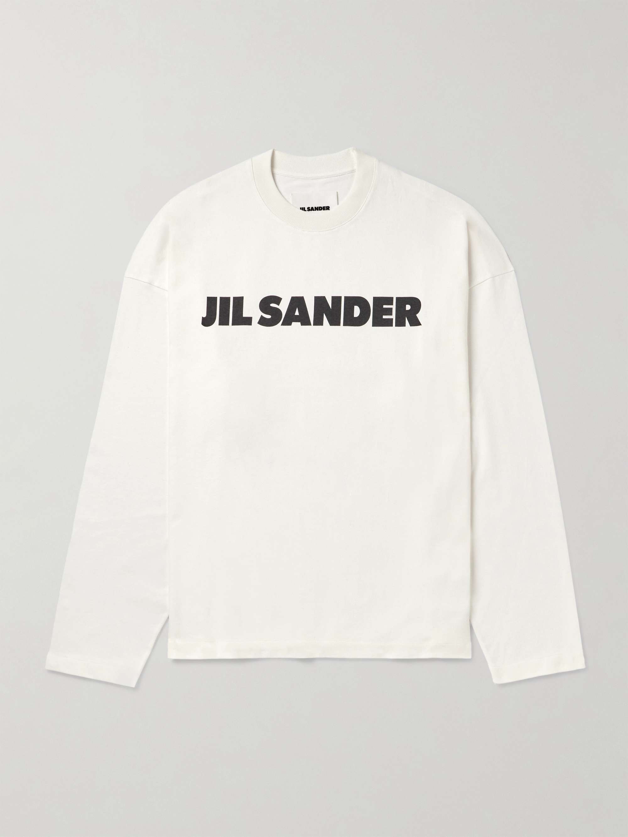 JIL SANDER Logo-Print Cotton-Jersey T-Shirt for Men | MR PORTER