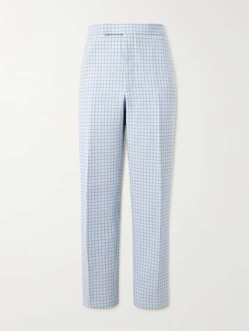 Thom Browne Green 4-Bar Trousers for Men