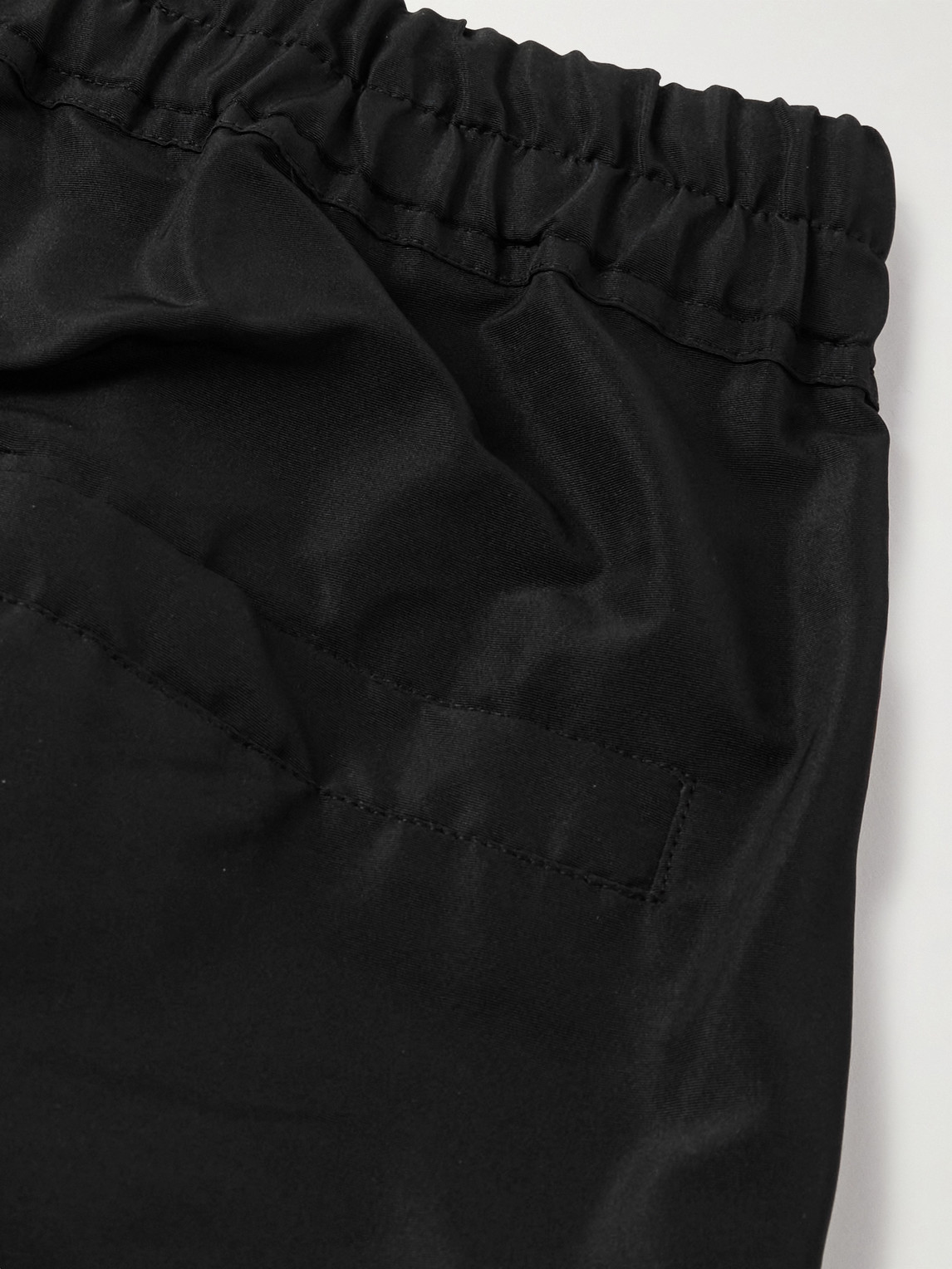 Shop Rick Owens Straight-leg Shell Shorts In Black