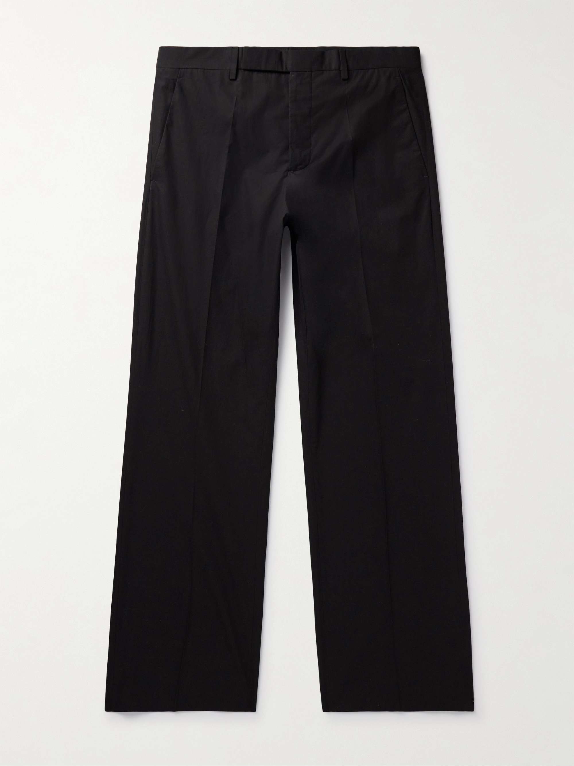 Dietrich Straight-Leg Cotton-Poplin Trousers