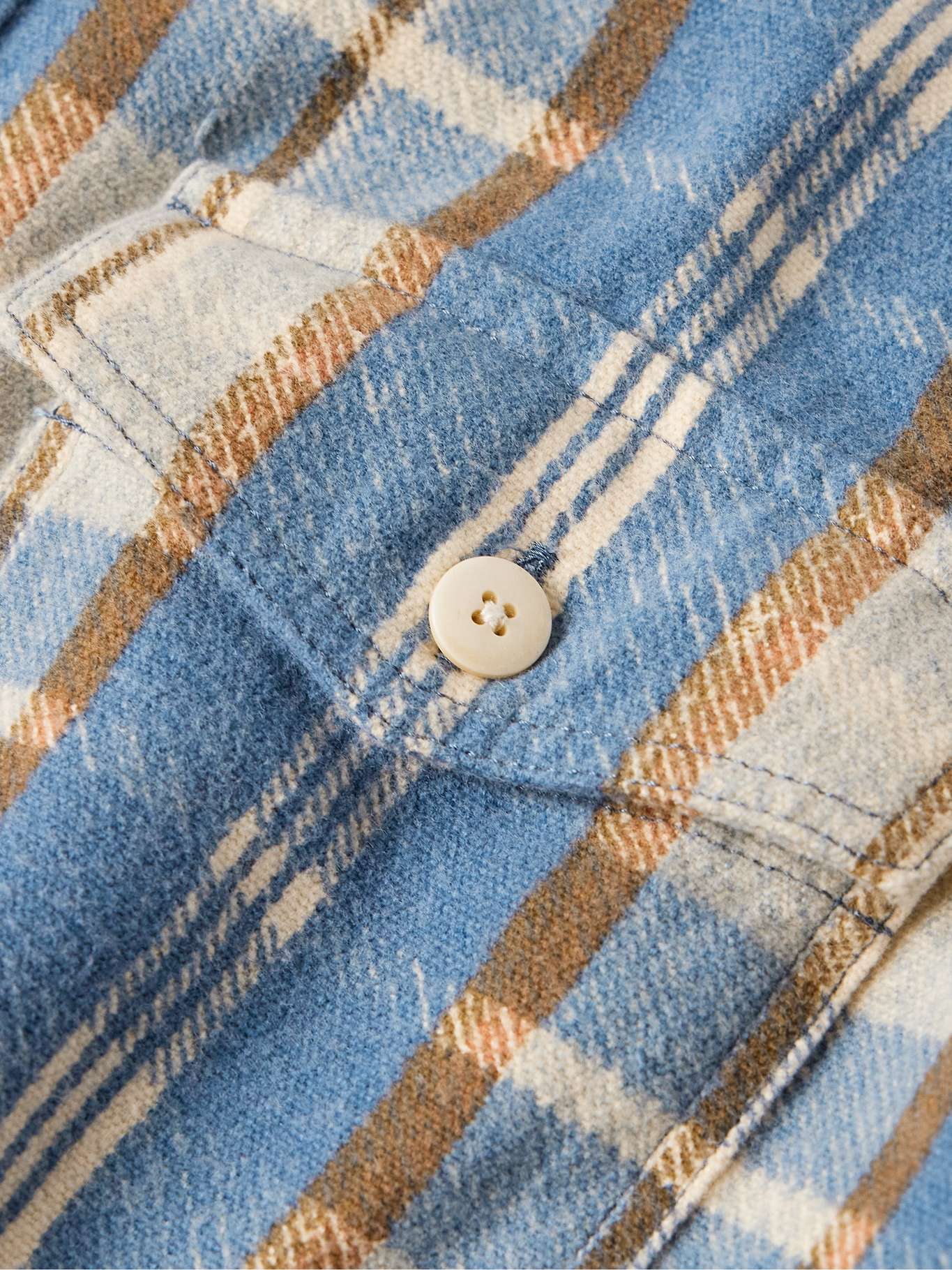 VISVIM Pioneer Checked Brushed Cotton-Flannel Shirt for Men | MR PORTER