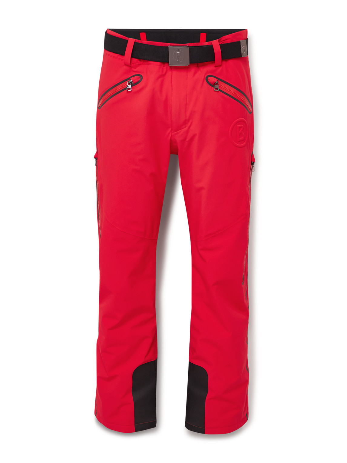 Tim2-T Straight-Leg Belted Logo-Embossed Ski Pants