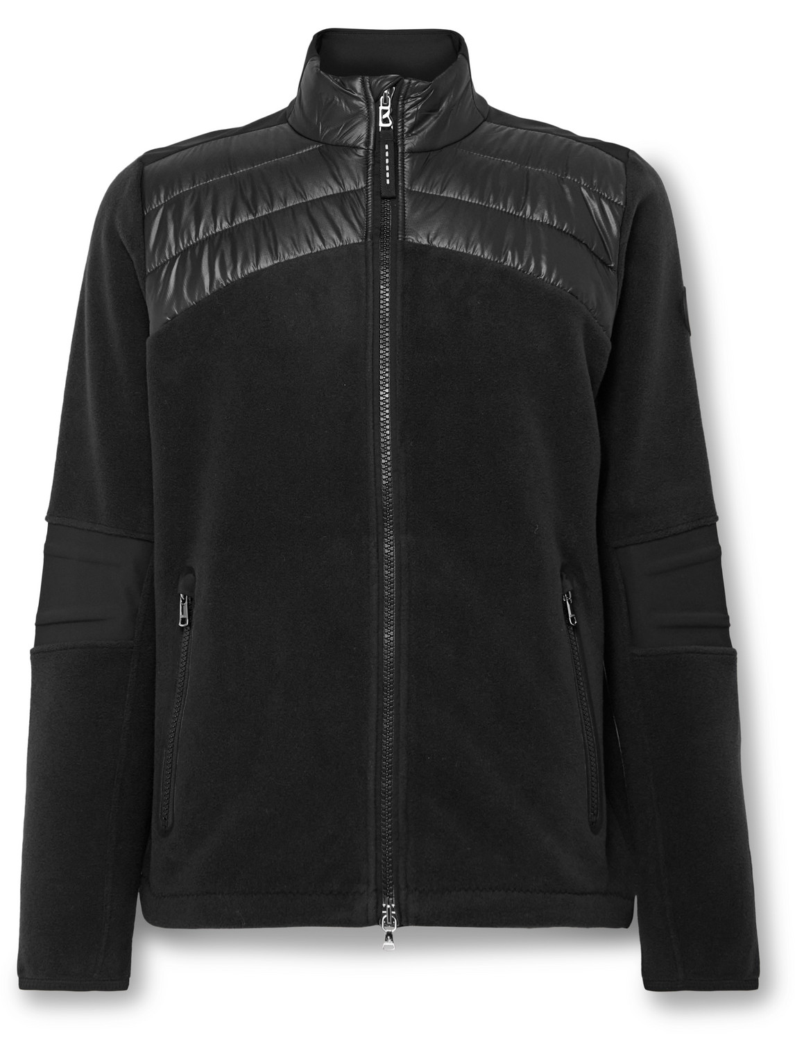 Neal Recycled Nylon-Trimmed Shell and Fleece Jacket