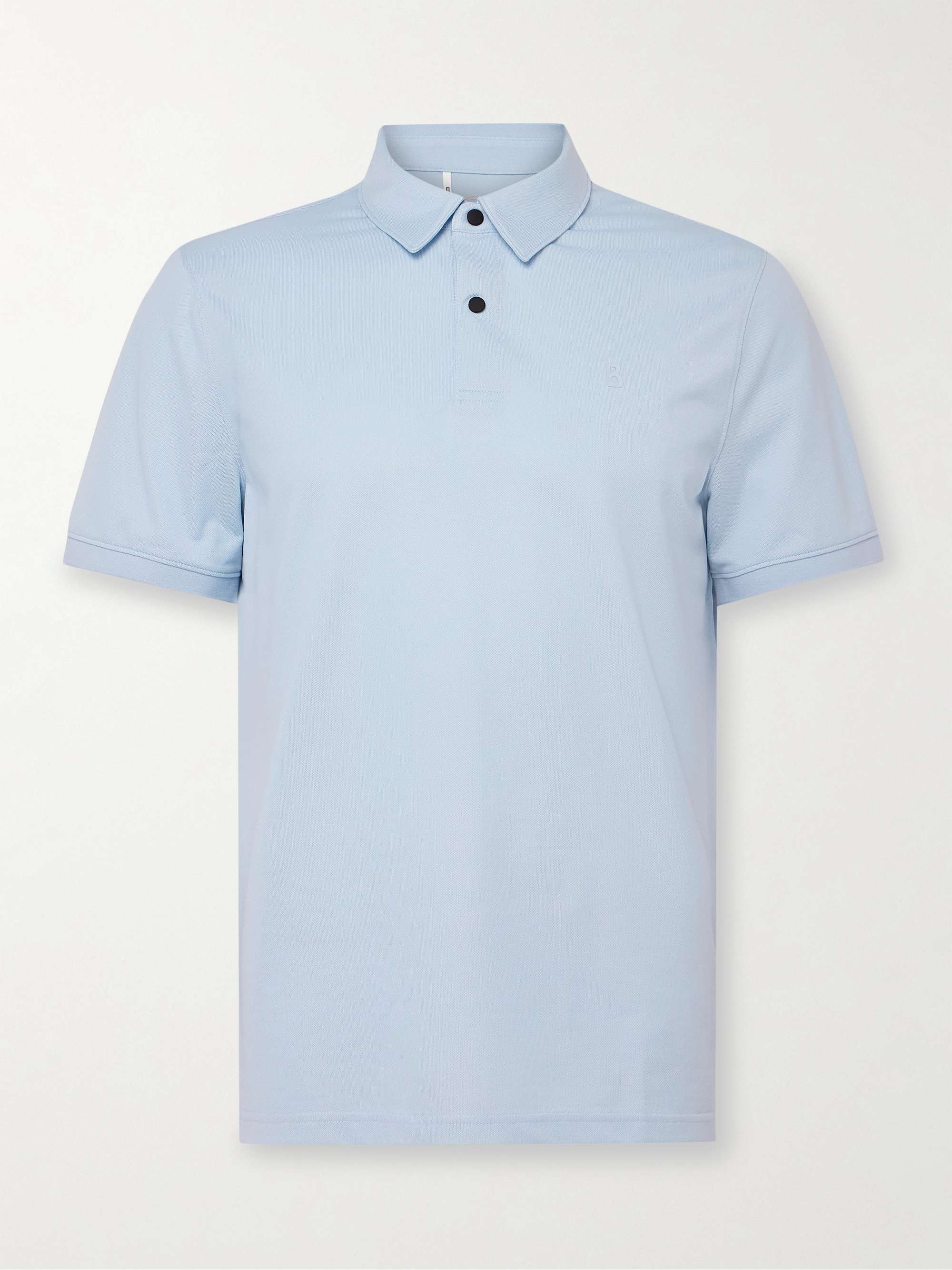 BOGNER Timo Cotton-Blend Piqué Golf Polo Shirt for Men | MR PORTER