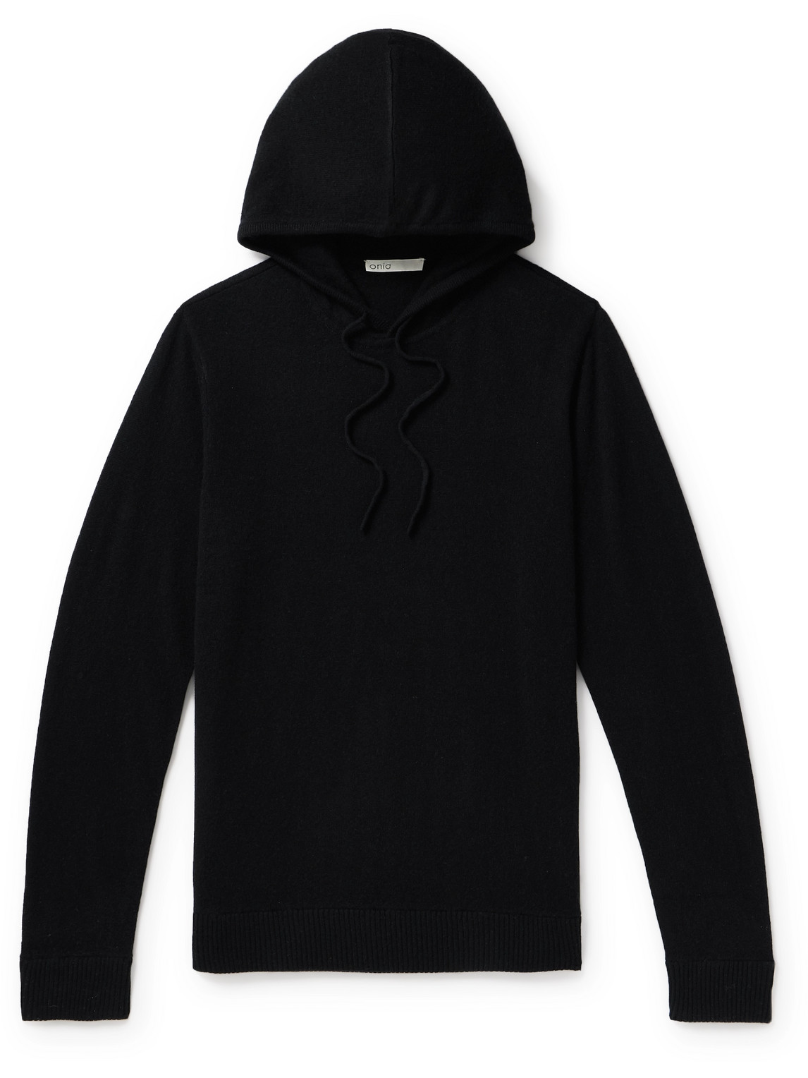Onia Cashmere Hoodie In Black
