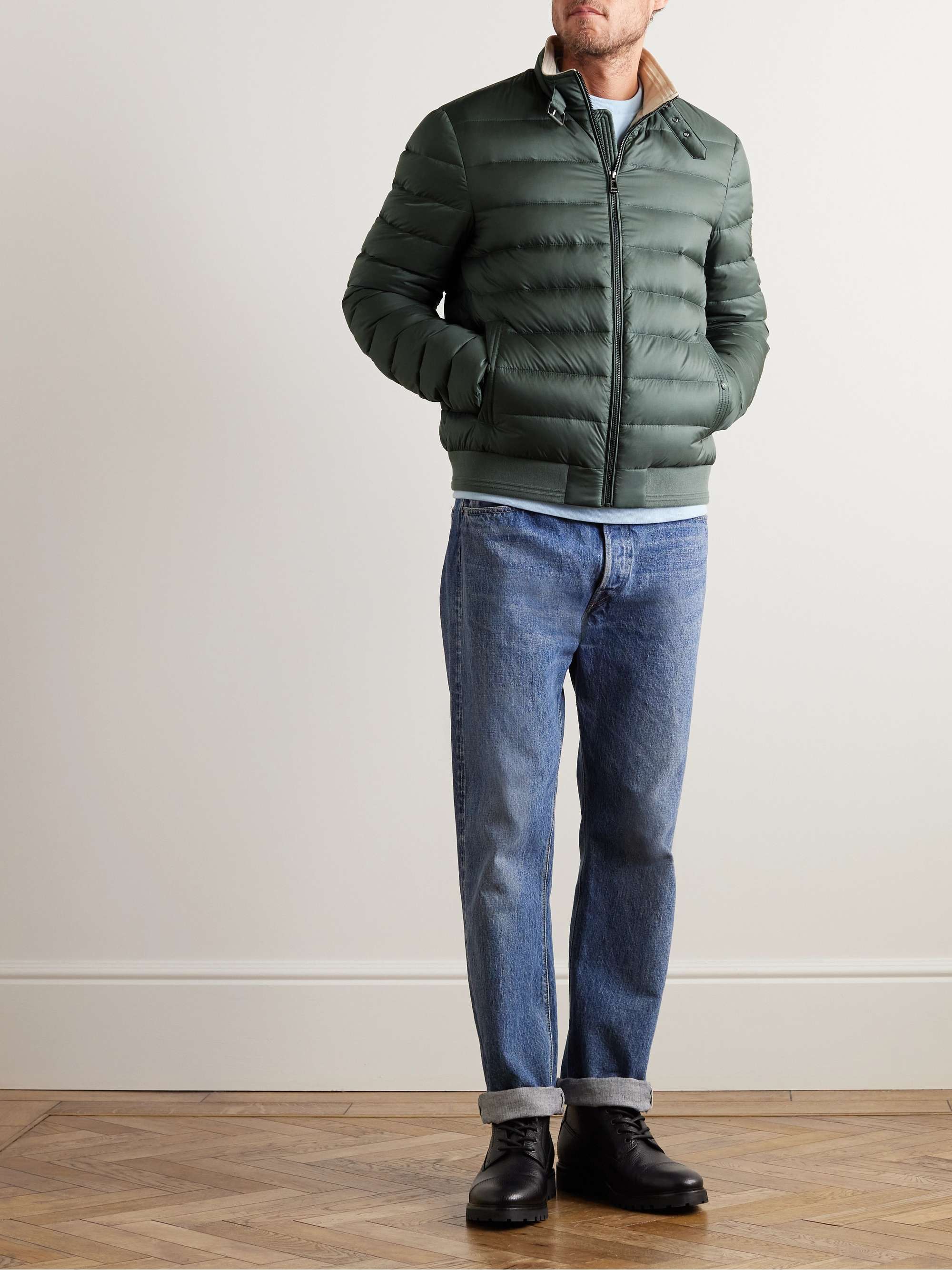 BELSTAFF Circuit Quilted Shell Down Jacket for Men | MR PORTER