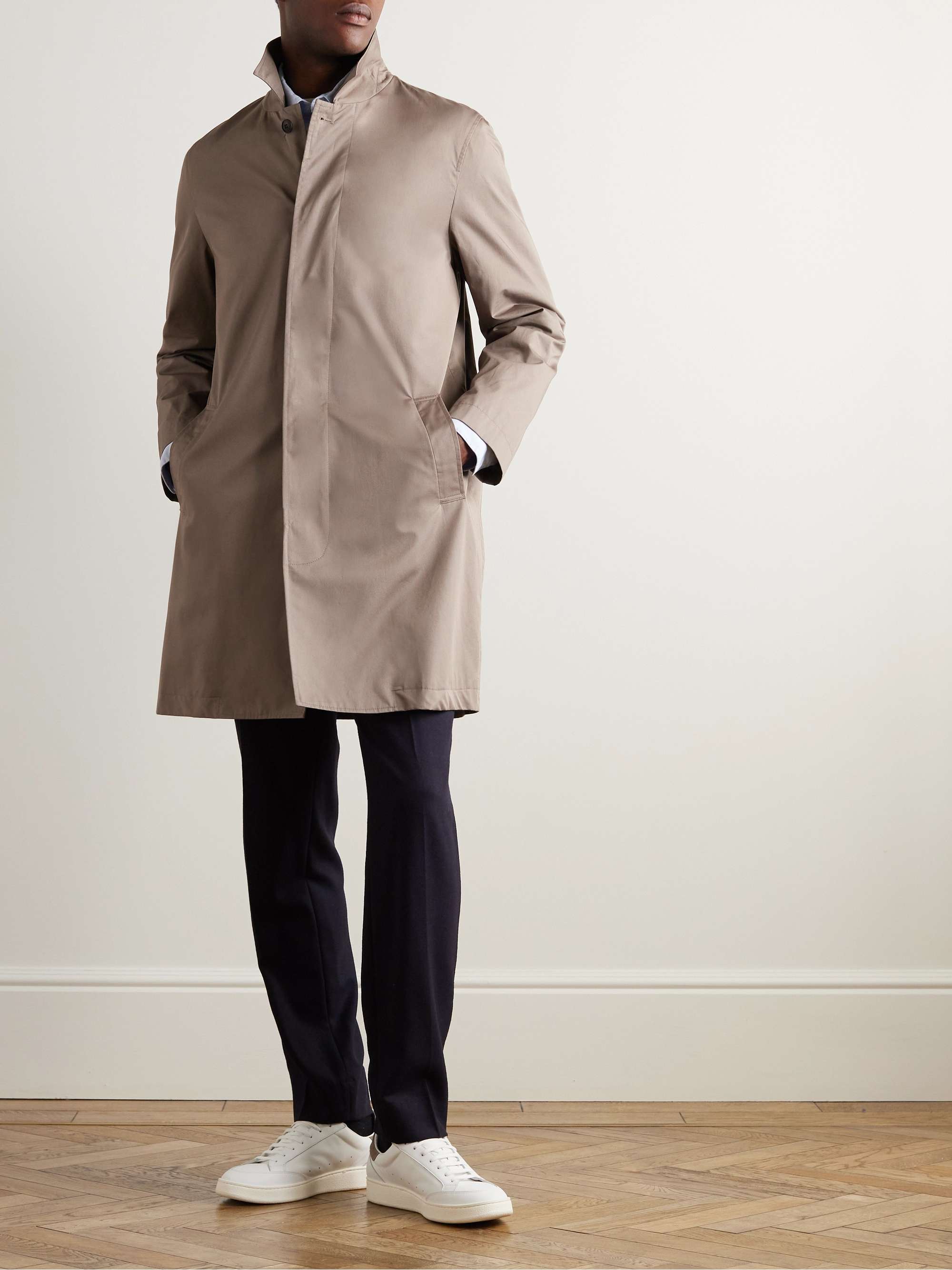 SUNSPEL Cotton-Shell Raincoat for Men | MR PORTER