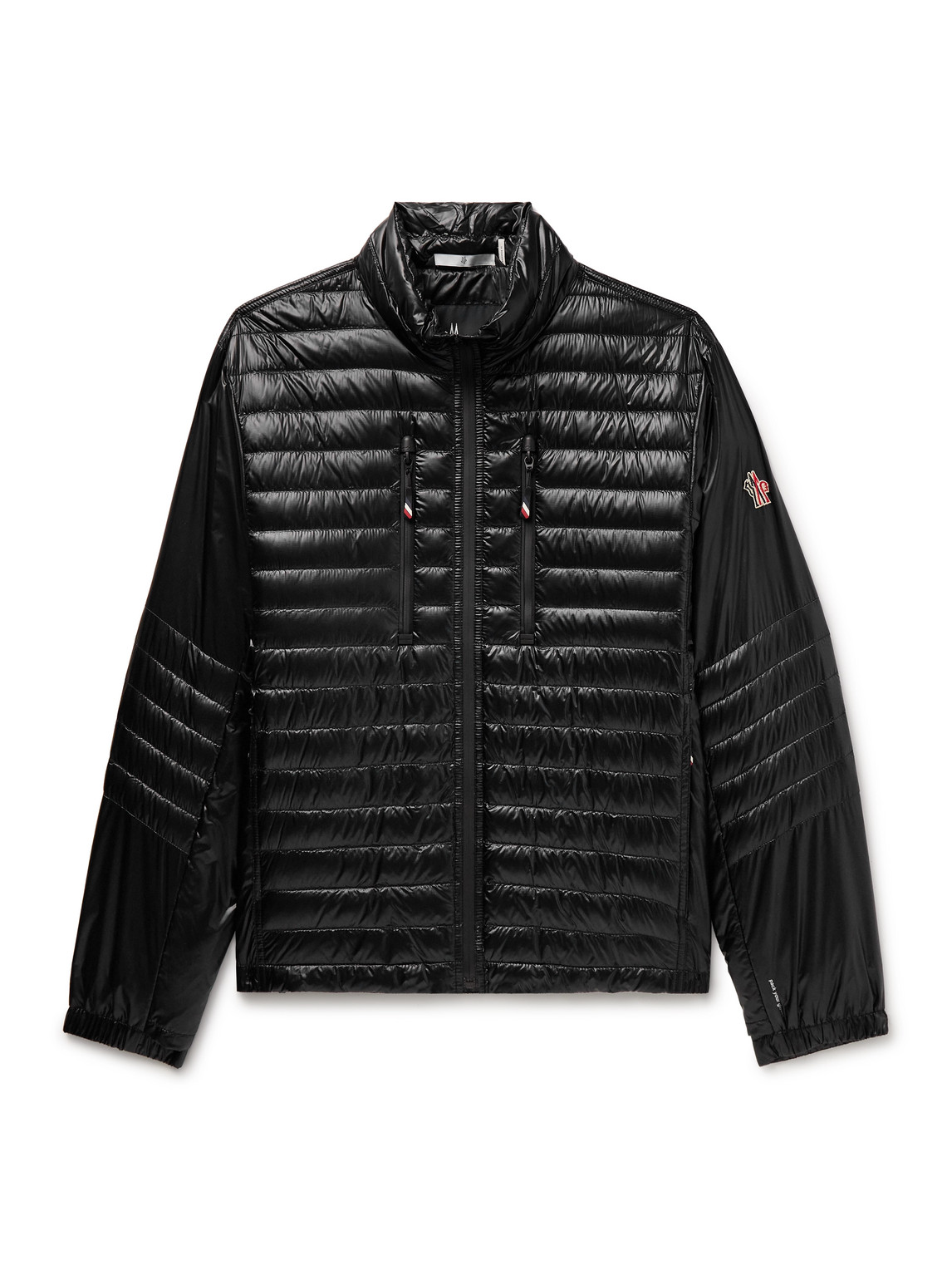Moncler Althaus Quilted Micro-ripstop Down Jacket In Black