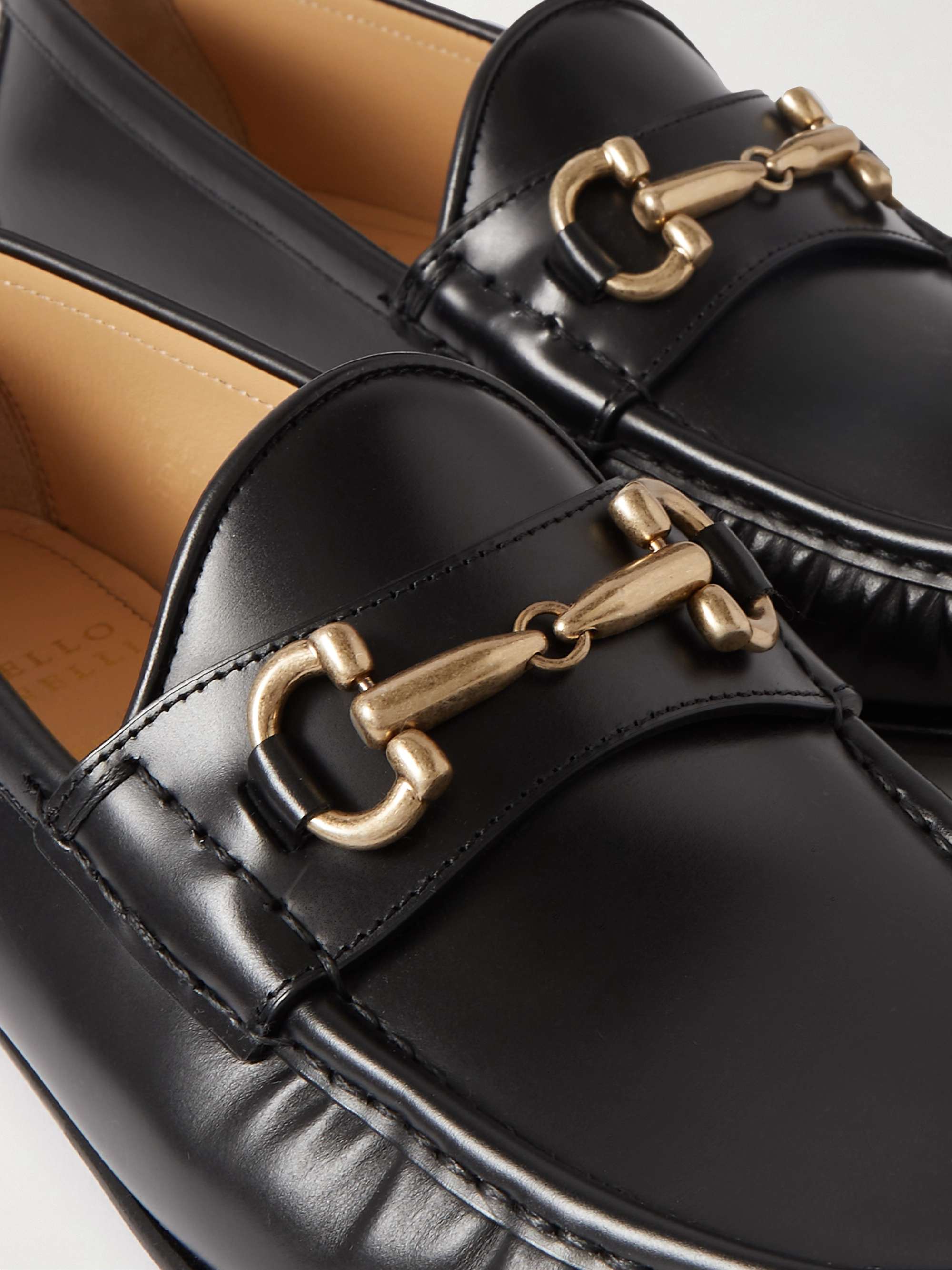BRUNELLO CUCINELLI Horsebit-Embellished Leather Loafers for Men | MR PORTER