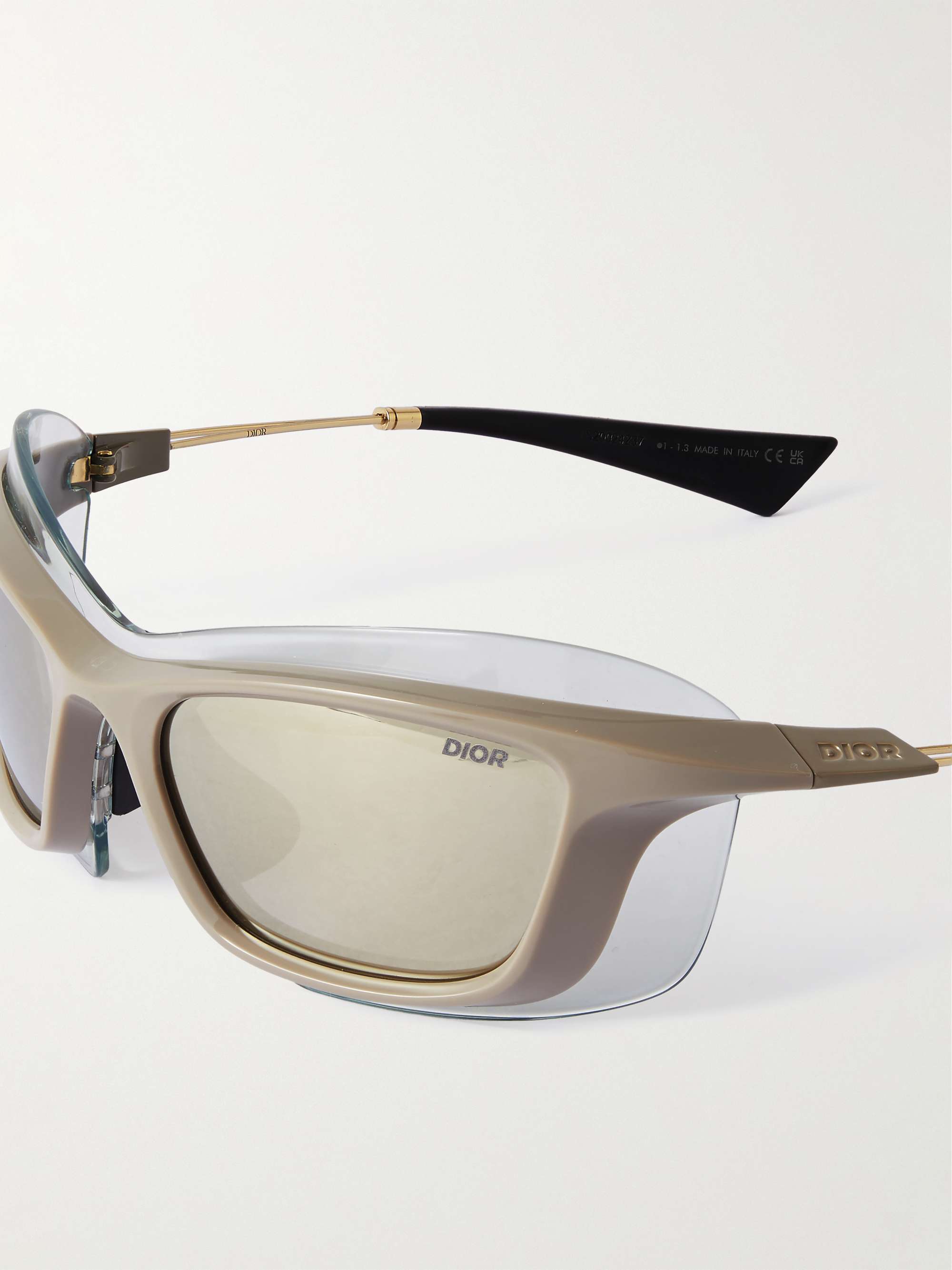 غير معروف نظارات شمسية DiorXplorer S1U من الأسيتات بتأثير ملفوف | DIOR  EYEWEAR | MR PORTER