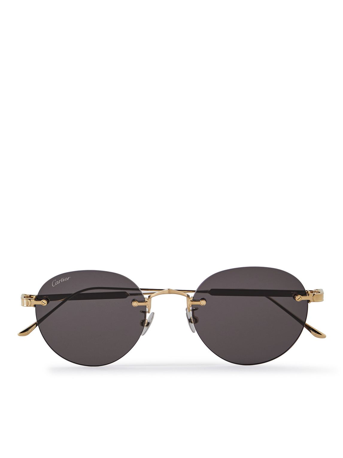 Cartier Frameless Gold-tone Sunglasses