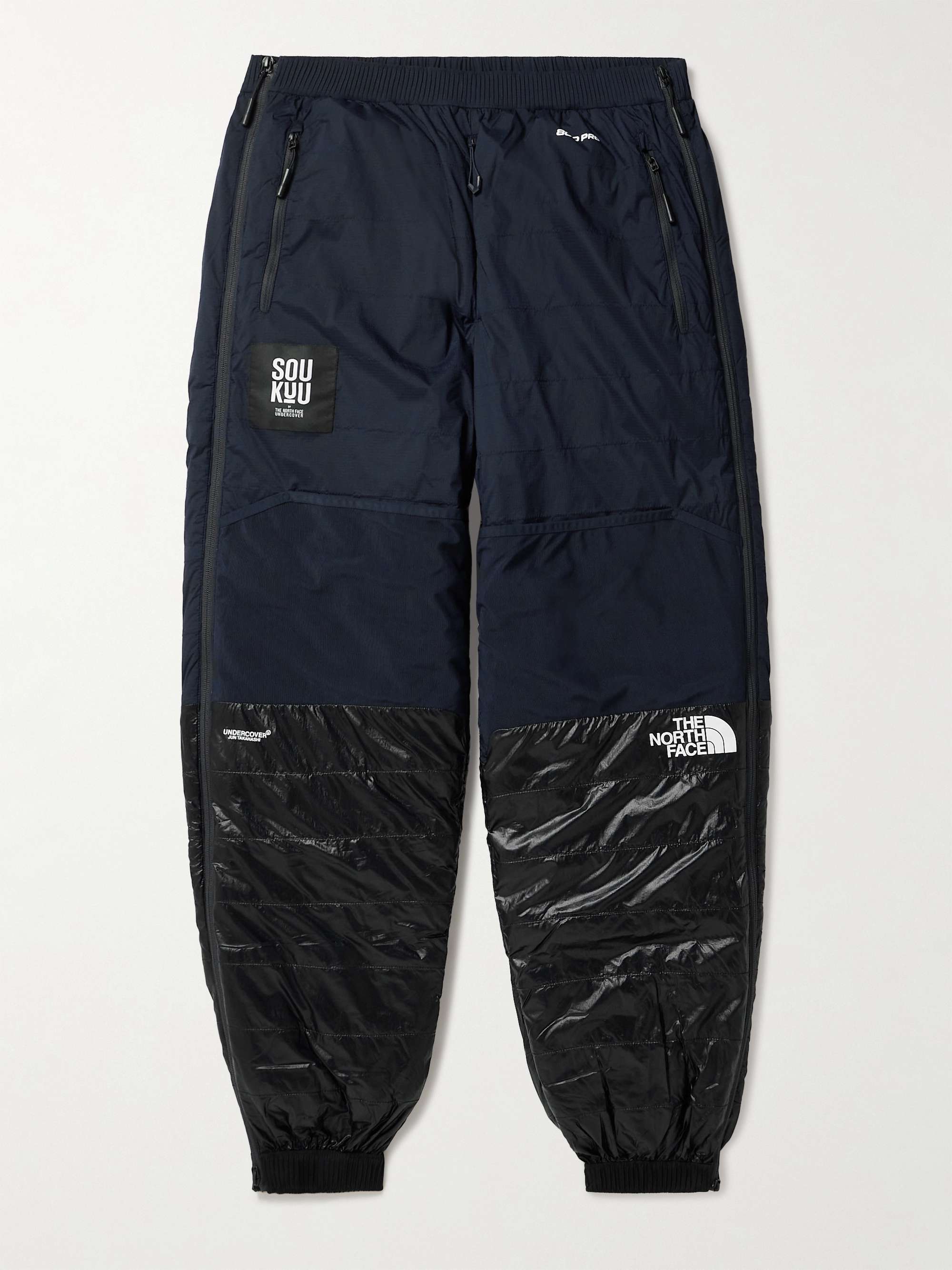 THE NORTH FACE + Undercover Tapered Mesh-Trimmed Quilted Ripstop Down  Sweatpants for Men | MR PORTER