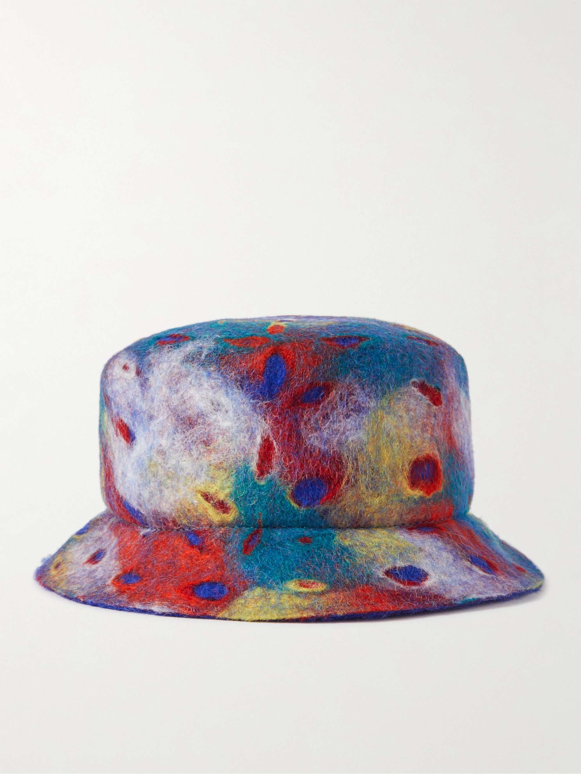 ZEGNA X THE ELDER STATESMAN Wool-Felt Bucket Hat for Men | MR PORTER